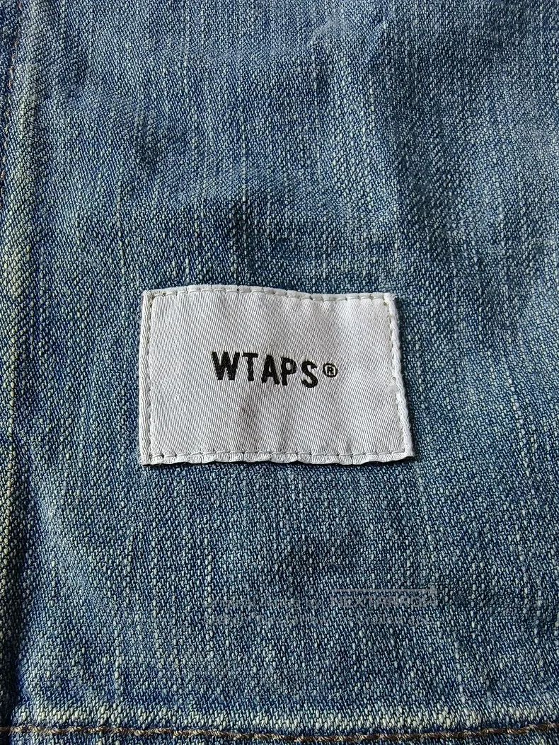Wtaps Wtaps Washed denim windbreaker jacket Size US M / EU 48-50 / 2 - 3 Thumbnail