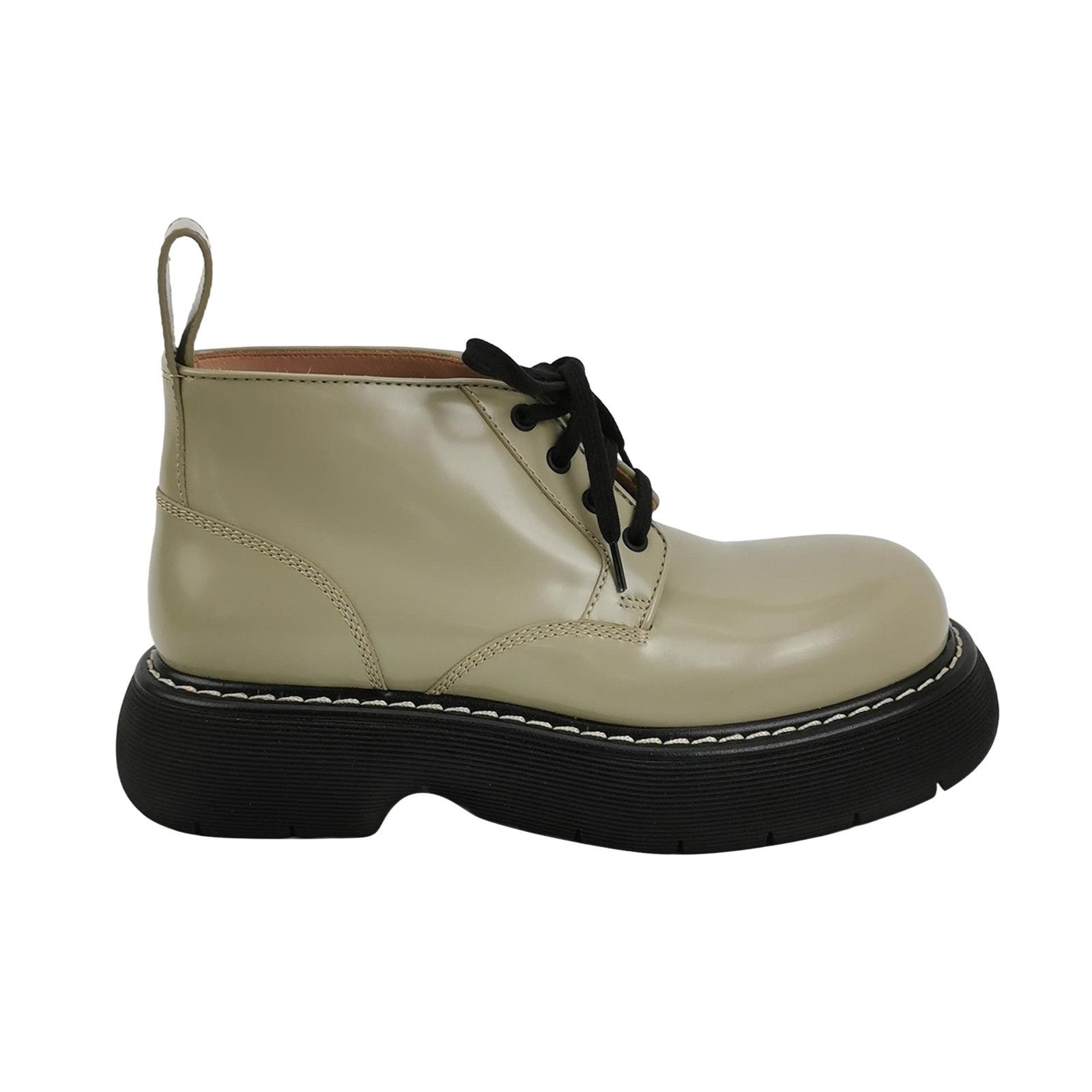 Bottega Veneta Bottega Veneta Beige Calfskin Derby Shoes 41 Size US 8 / EU 41 - 1 Thumbnail