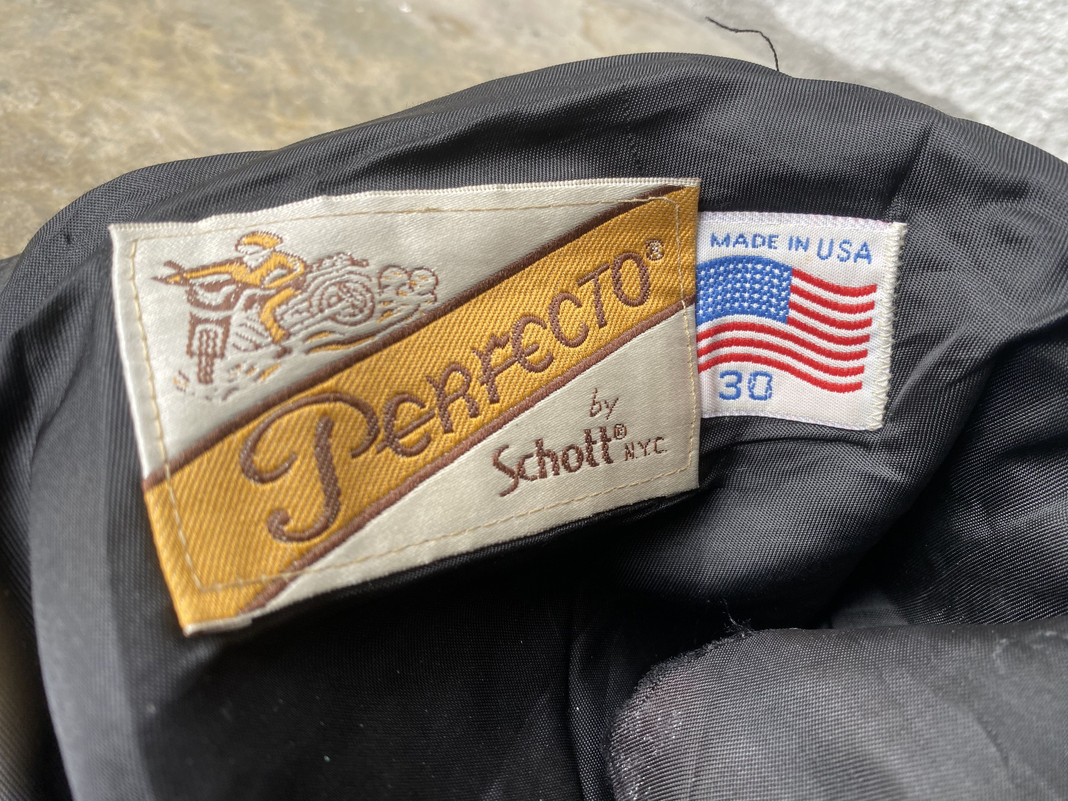 Genuine Leather × Schott × Vintage Authentic Vintage Schott Perfecto Racer Leather Pants Size US 30 / EU 46 - 3 Thumbnail