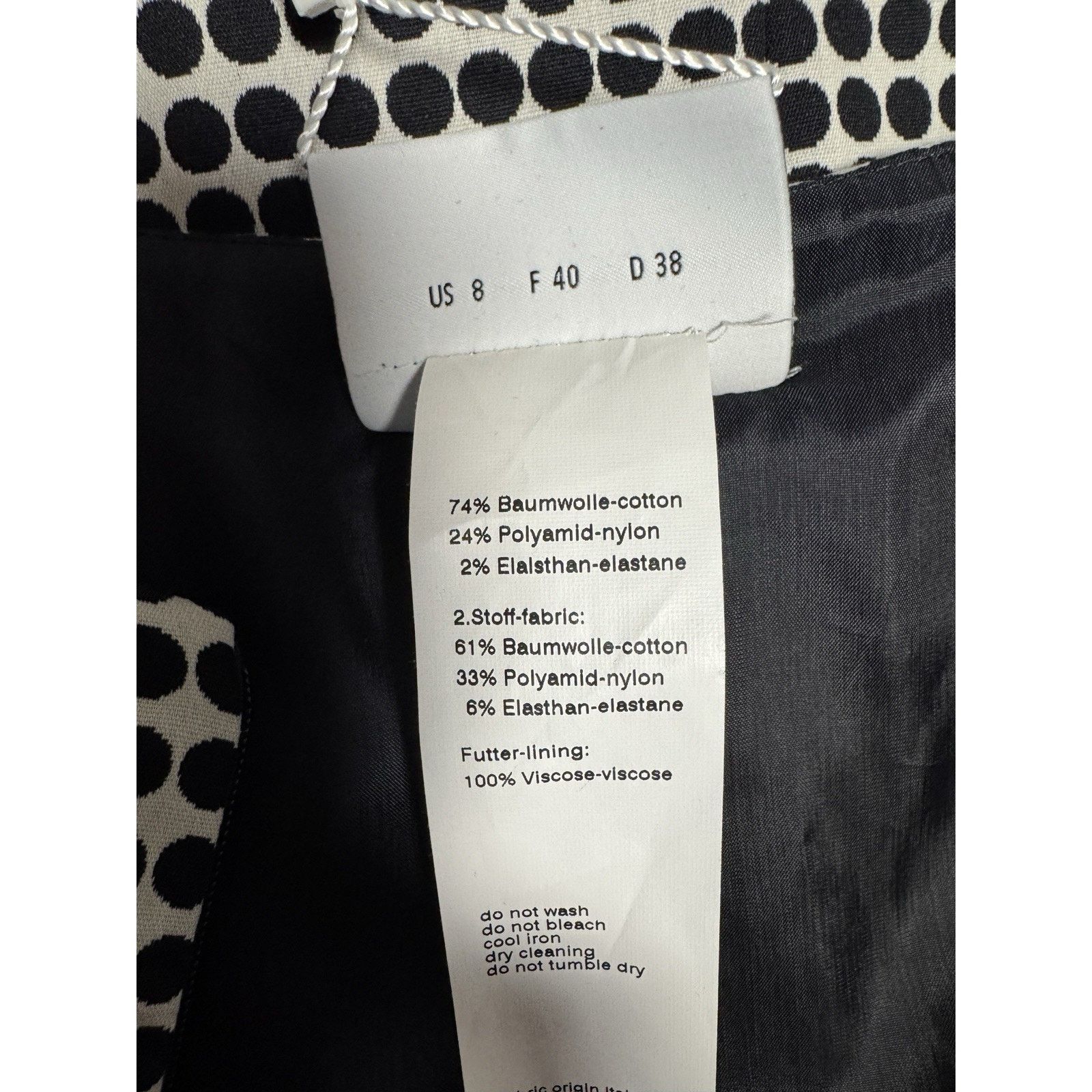 Akris Akris Punto Patterned Sleeveless Midaxi Dress Size M / US 6-8 / IT 42-44 - 16 Thumbnail