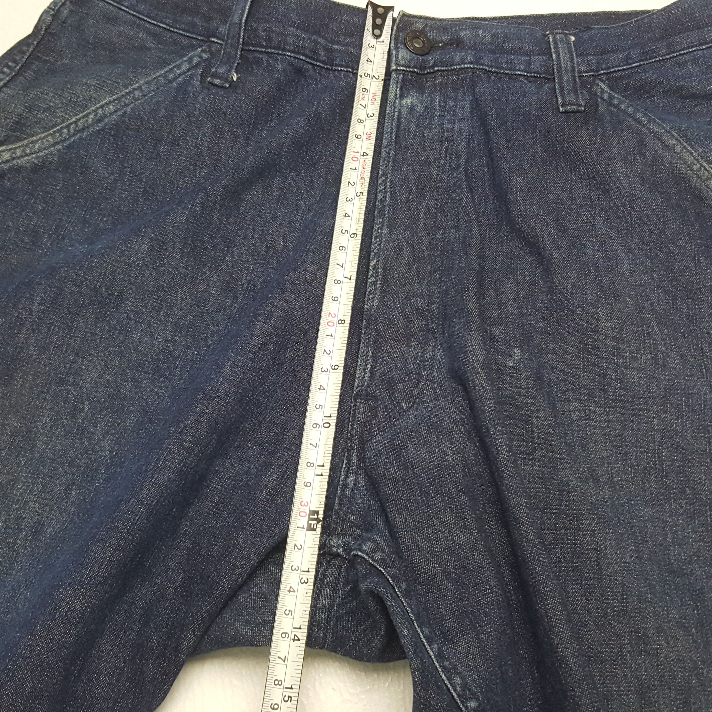 Evisu × Japanese Brand × Vintage Vintage Evisu Japanese Brand Daicock Custom Short Denim Jean Size US 32 / EU 48 - 6 Thumbnail