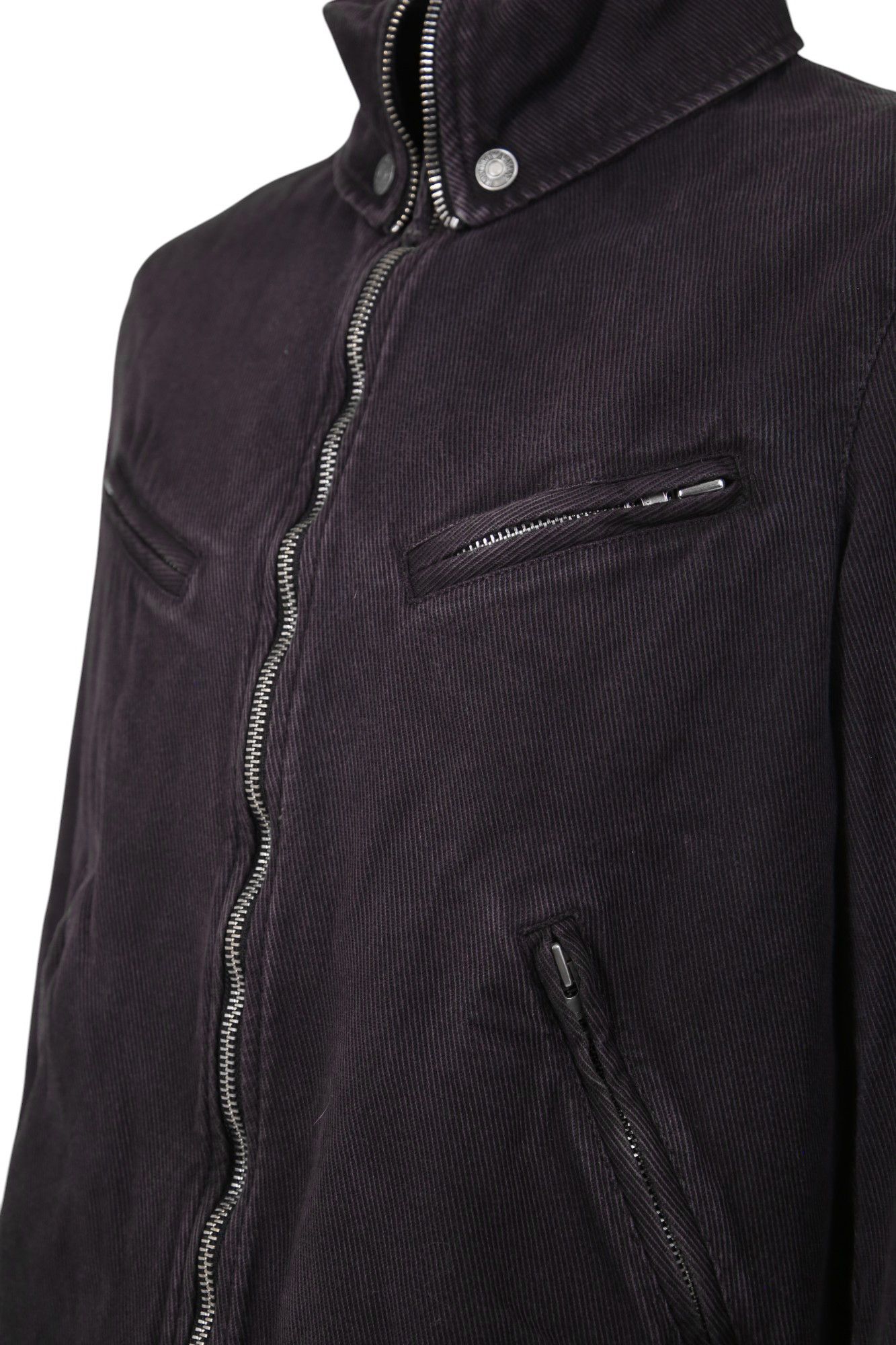 Giorgio Armani 1990's Multizip Cotton Jacket Size US L / EU 52-54 / 3 - 6 Thumbnail