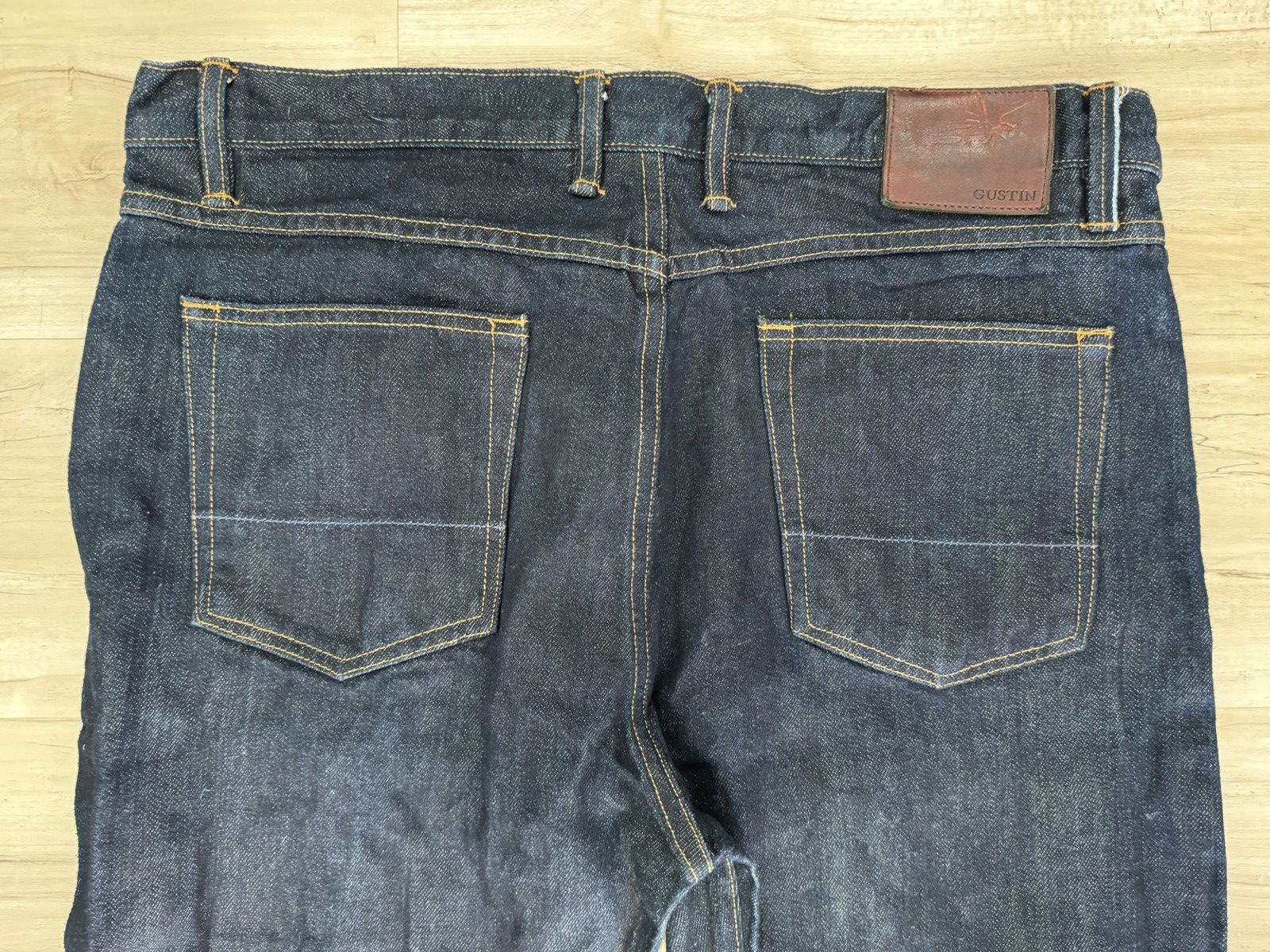 Gustin Men's GUSTIN Selvedge jeans 40 X 34 California Straight Raw Size US 40 / EU 56 - 9 Thumbnail