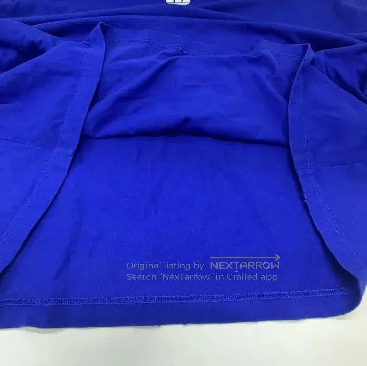Balenciaga Balenciaga x Adidas Blue Graphic Long Sleeve T. Size US M / EU 48-50 / 2 - 8 Thumbnail