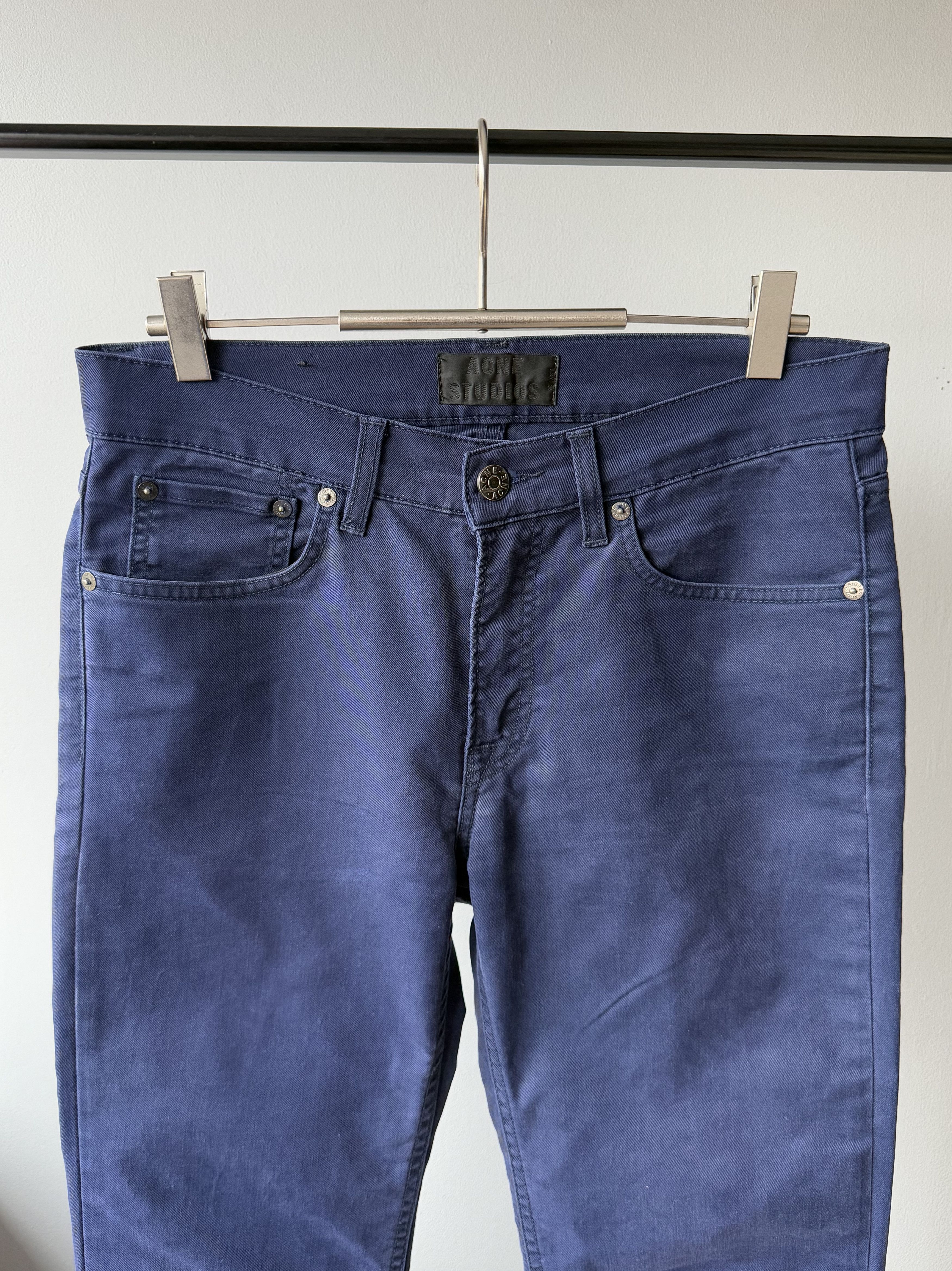 Acne Studios Men's Acne Studios Ace Ups Blue Jeans Luxury Denim Pants Size US 30 / EU 46 - 3 Thumbnail