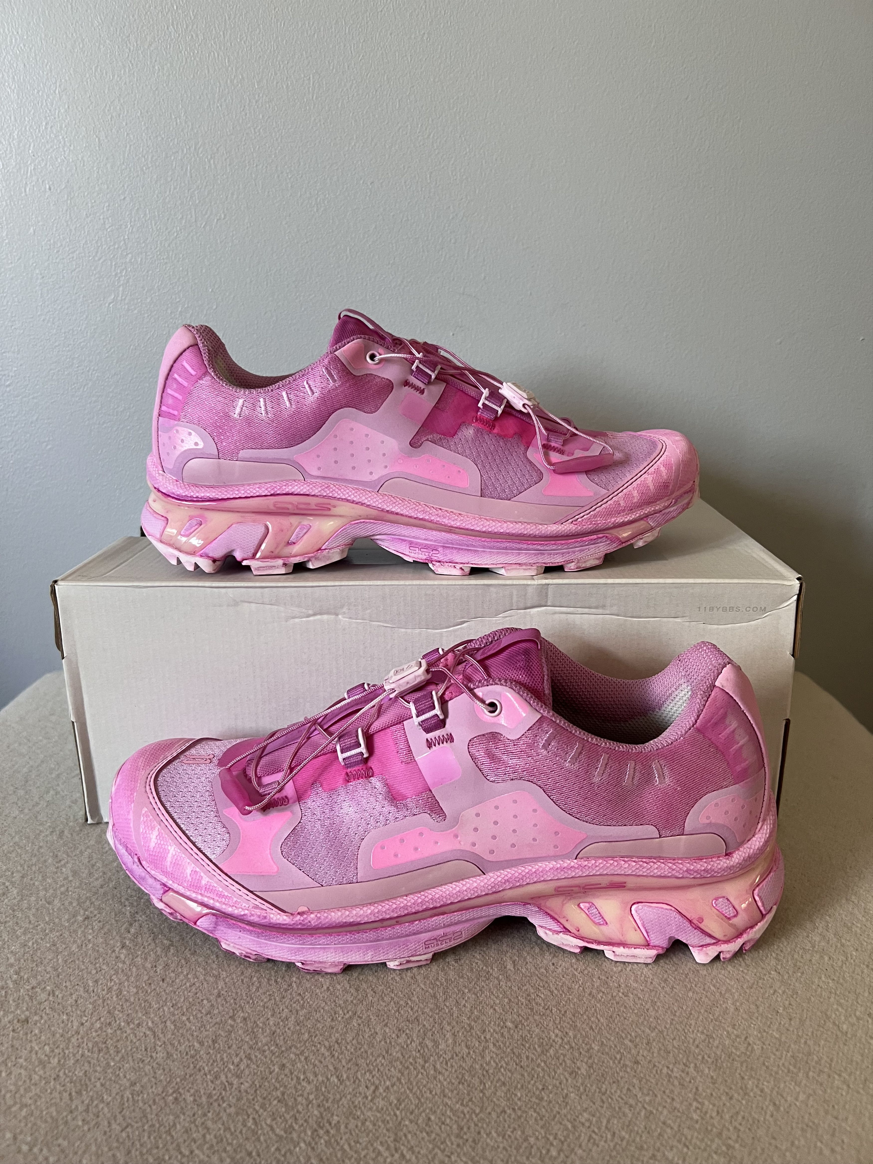 11 By Boris Bidjan Saberi × Salomon 11 By Boris Bidjan Saberi Salomon Bamba 5 in Object Dye Pink Size US 8.5 / EU 41-42 - 2 Thumbnail