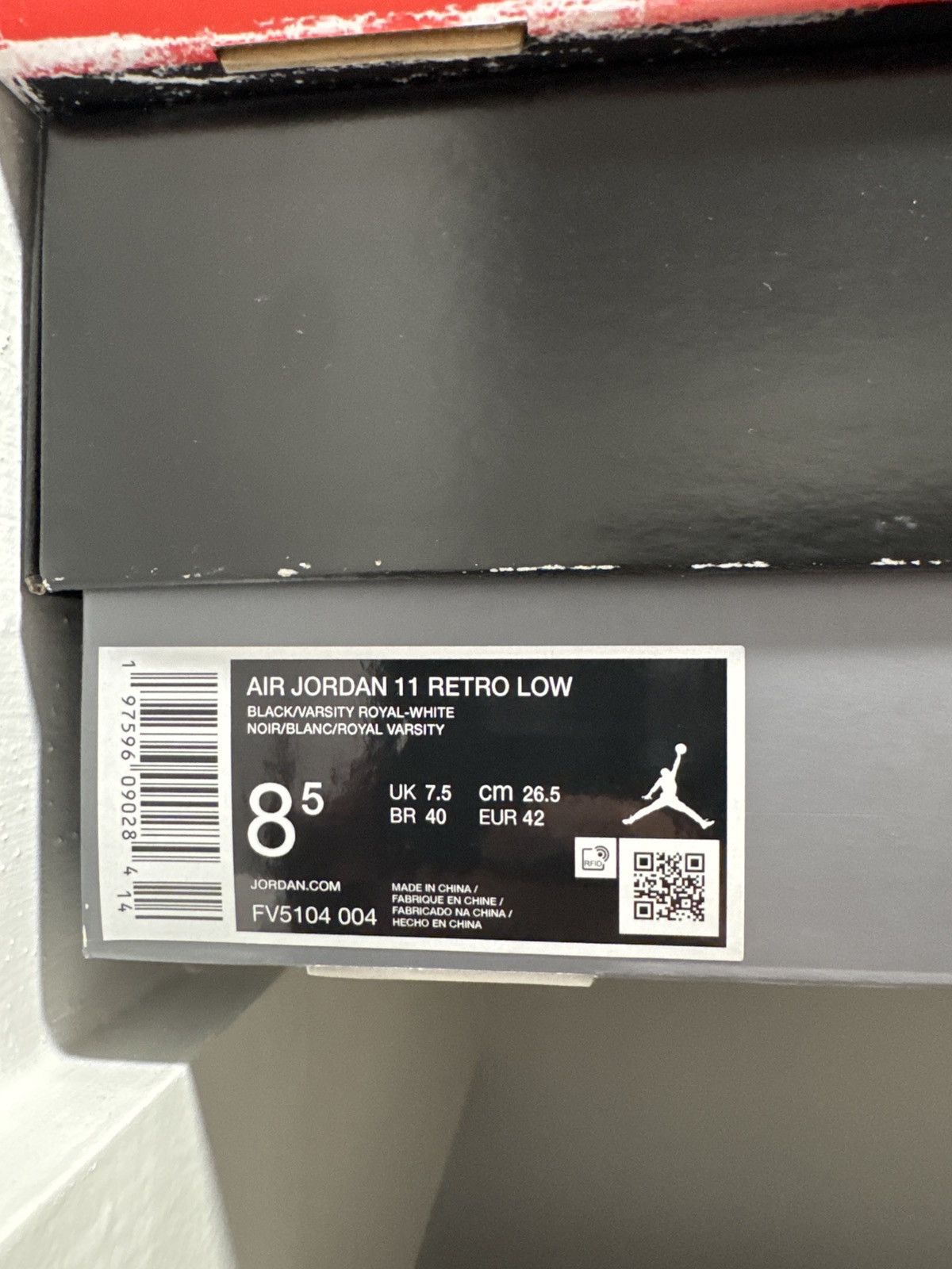 Jordan Brand Space jam 11 low Size US 8.5 / EU 41-42 - 7 Thumbnail