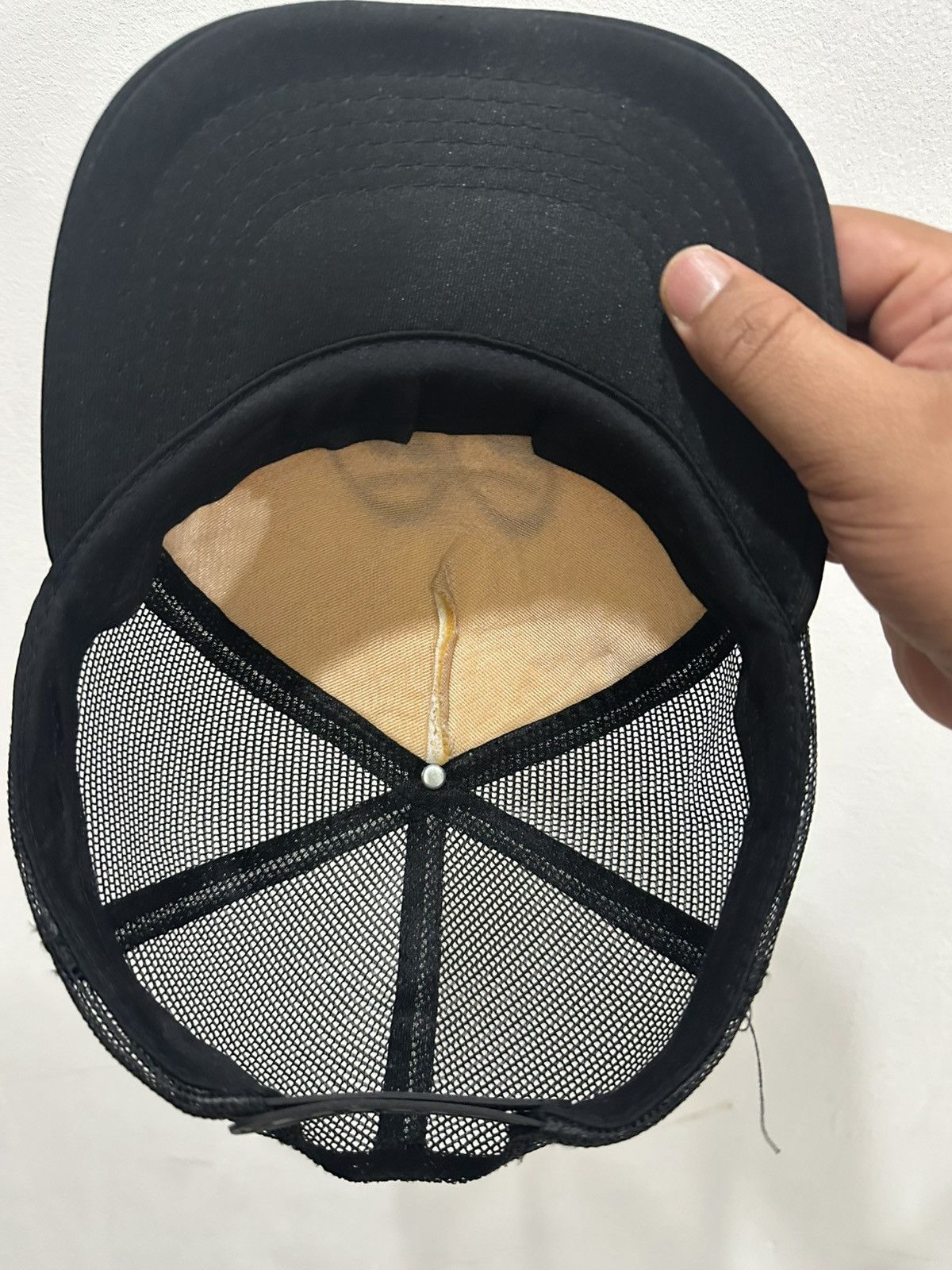 If Six Was Nine VTG Moon Eyes Equipped Trucker Hat Size ONE SIZE - 5 Thumbnail