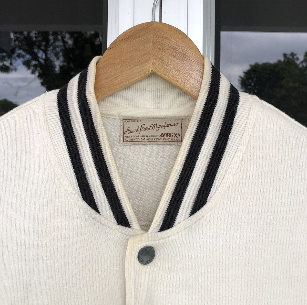 Avirex AVIREX U.S.A Sport Baseball Cotton Button Snap Jacket Size US L / EU 52-54 / 3 - 15 Thumbnail