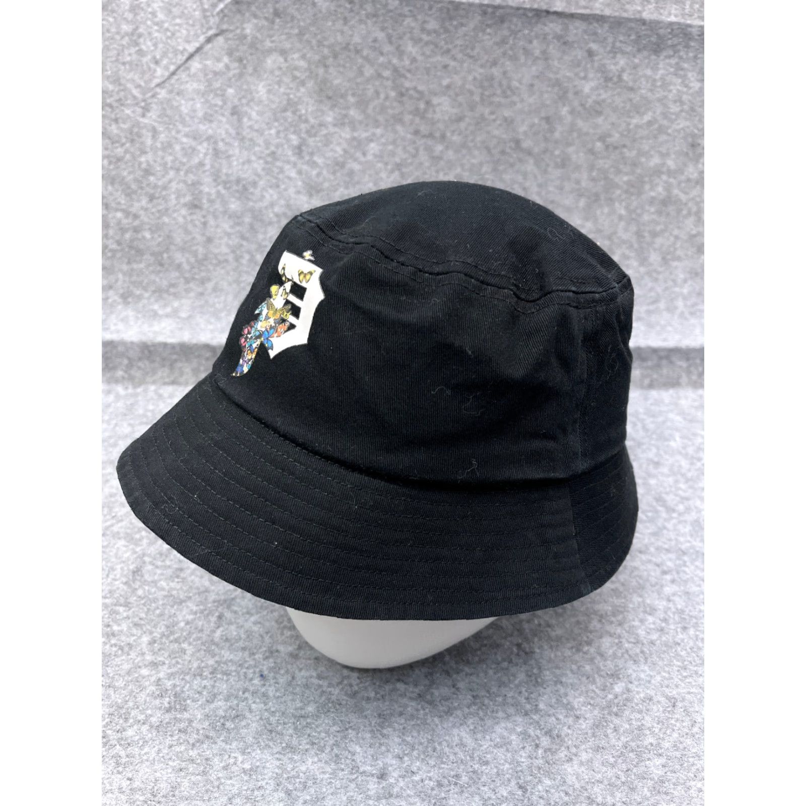 Primitive Primitive Apparel Bucket Hat One Size Black Casual Beach Butterfly Mens Size ONE SIZE - 4 Thumbnail