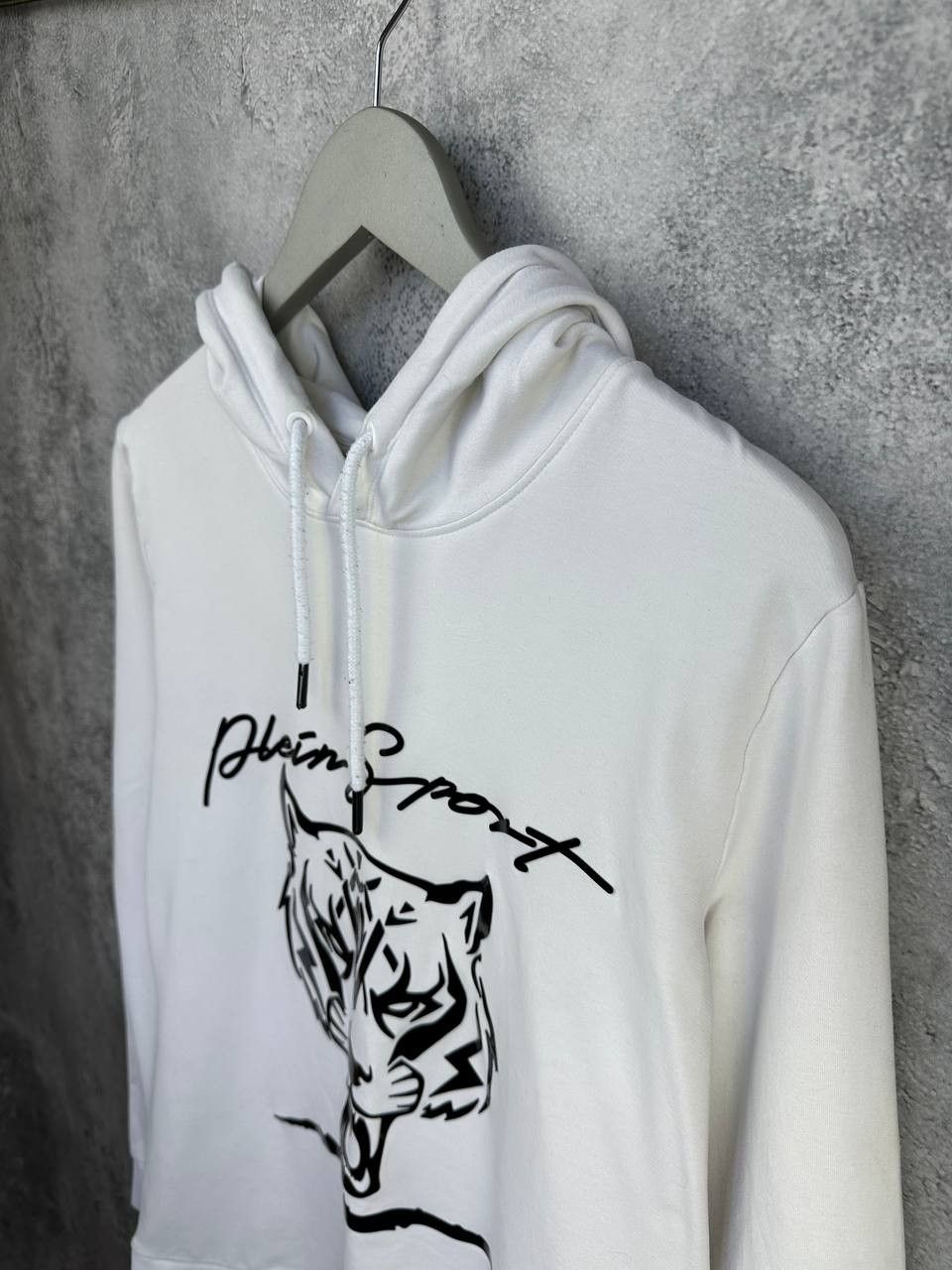 Philipp Plein PHILIPP PLEIN Sport Oversized Hoodie Tiger Graphic Logo Size US XL / EU 56 / 4 - 5 Thumbnail