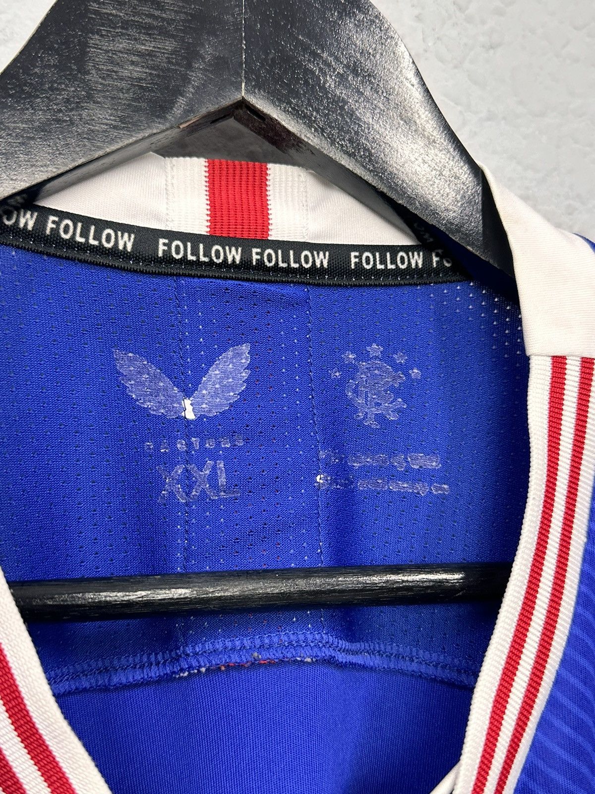Castore RANGERS 2020 2021 HOME SHIRT FOOTBALL SOCCER JERSEY CASTORE Size US XL / EU 56 / 4 - 5 Thumbnail