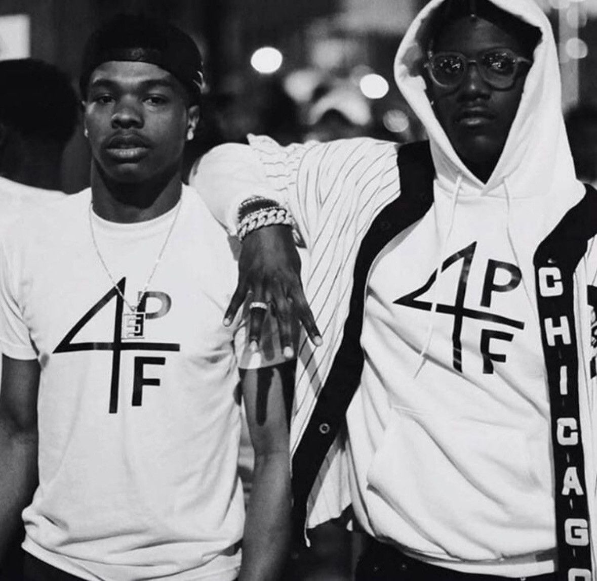 Rap Tees Men s size 2XL Lil Baby 4PF hoodie merch white sweatshirt Grailed