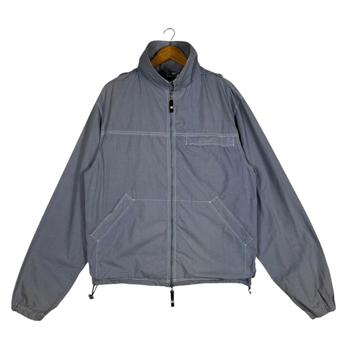 Giorgio Armani Vintage Giorgio Armani Hoodie Jacket Made In Italy Size M Size US M / EU 48-50 / 2 - 3 Thumbnail