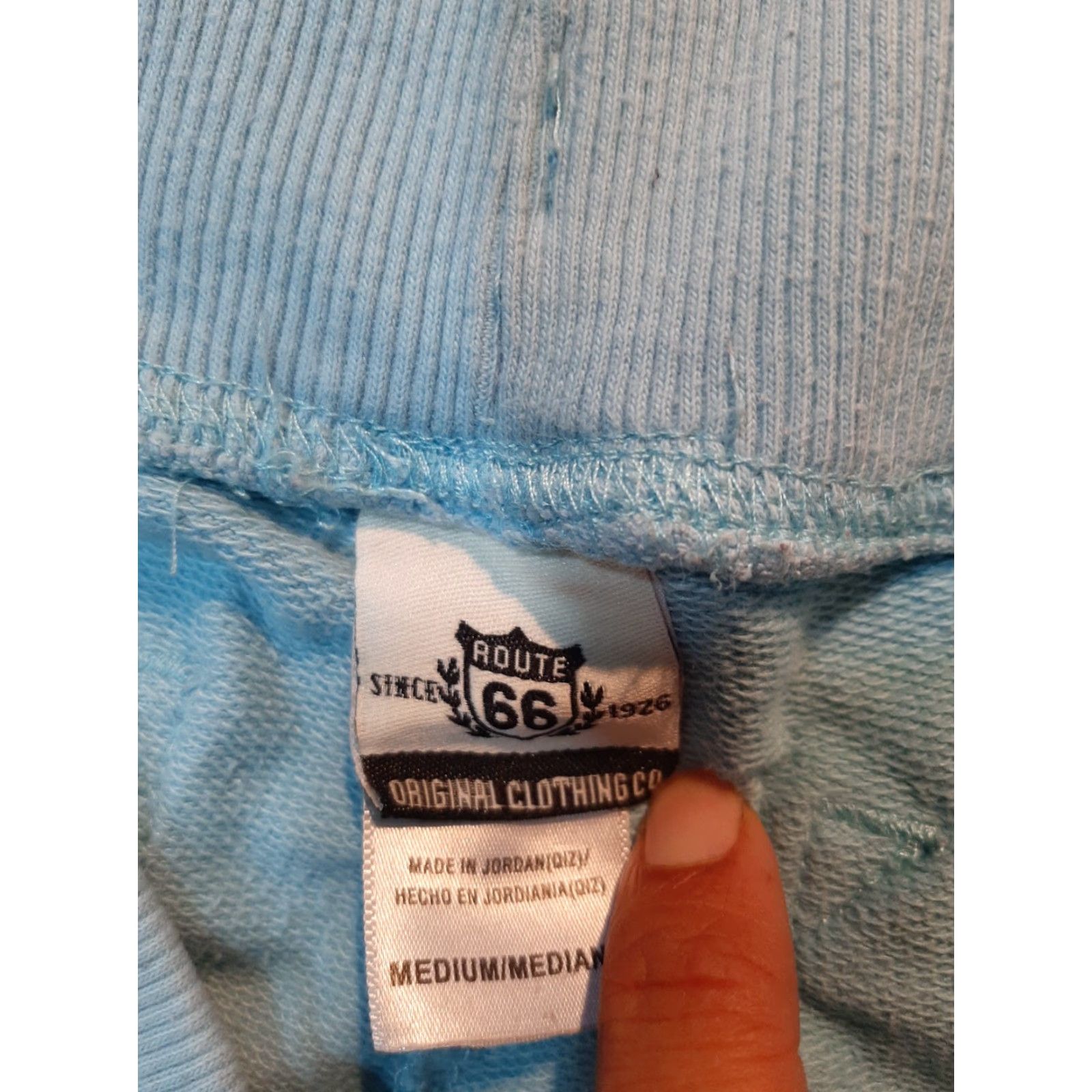 Route 66 VINTAGE Route 66 Women's Shorts Womens Medium M Blue Size 32" / US 10 / IT 46 - 3 Thumbnail