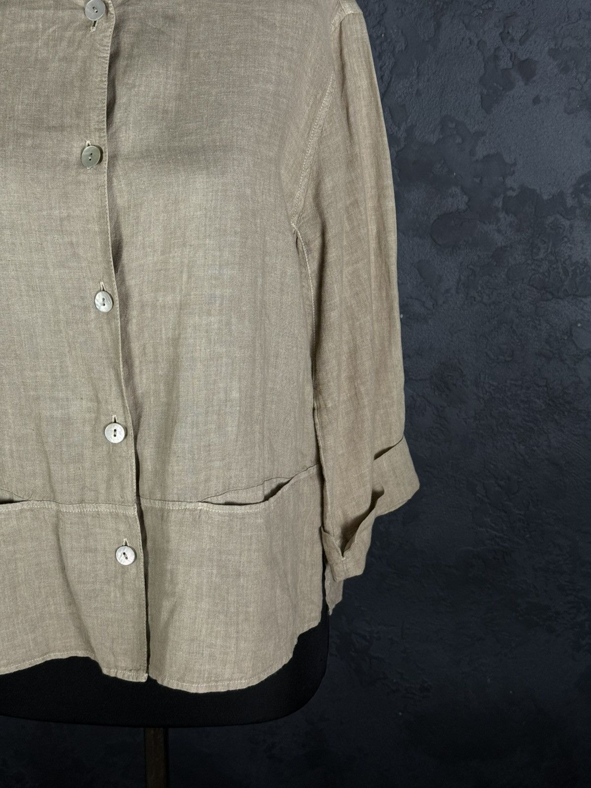 OSKA Oska Linen Lightweight Button Up Shirt Jacket Size 1 Size S / US 4 / IT 40 - 5 Thumbnail