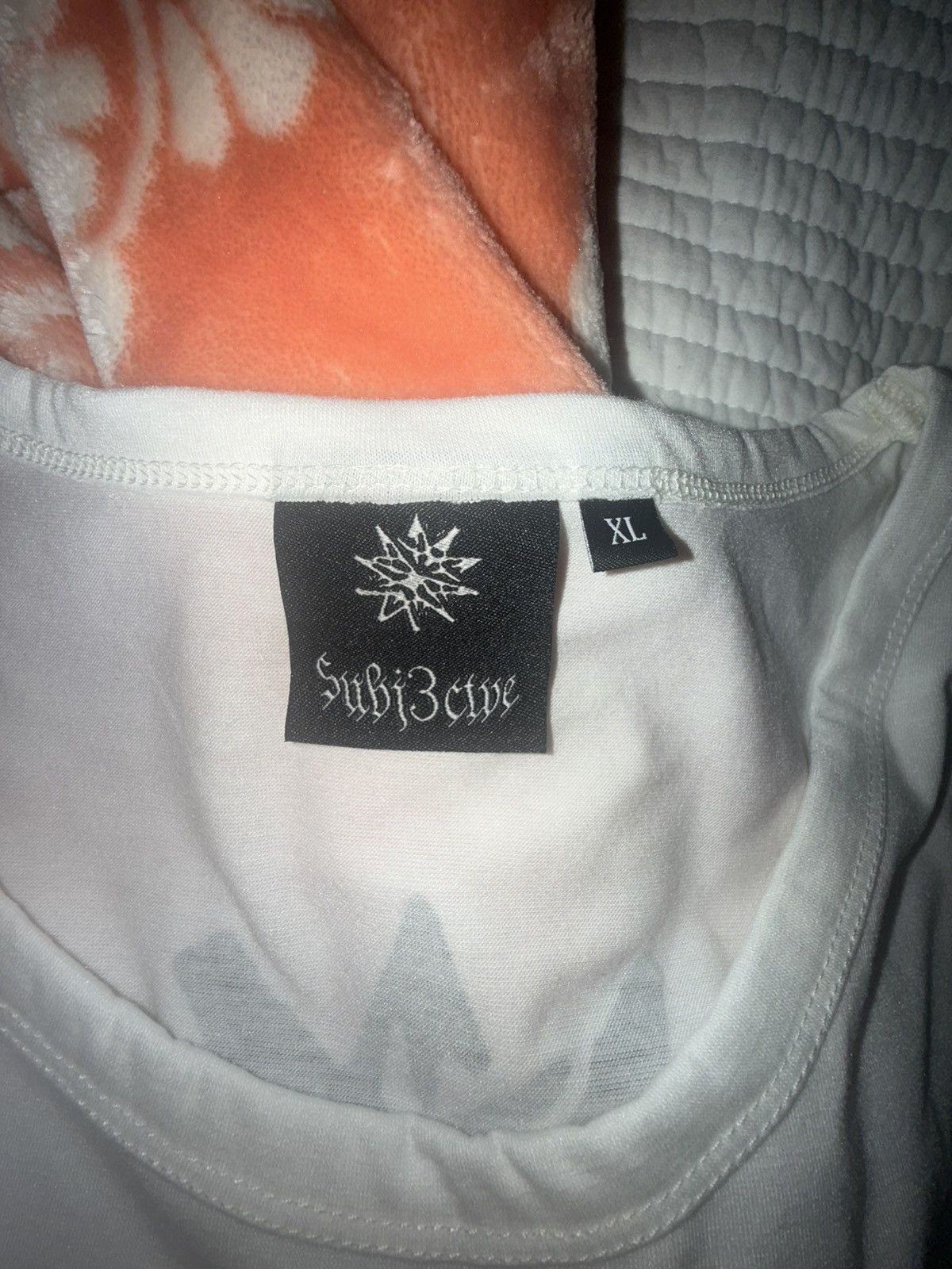 Other Subj3ctve White Rest Tank Top Size XL / US 12-14 / IT 48-50 - 5 Thumbnail