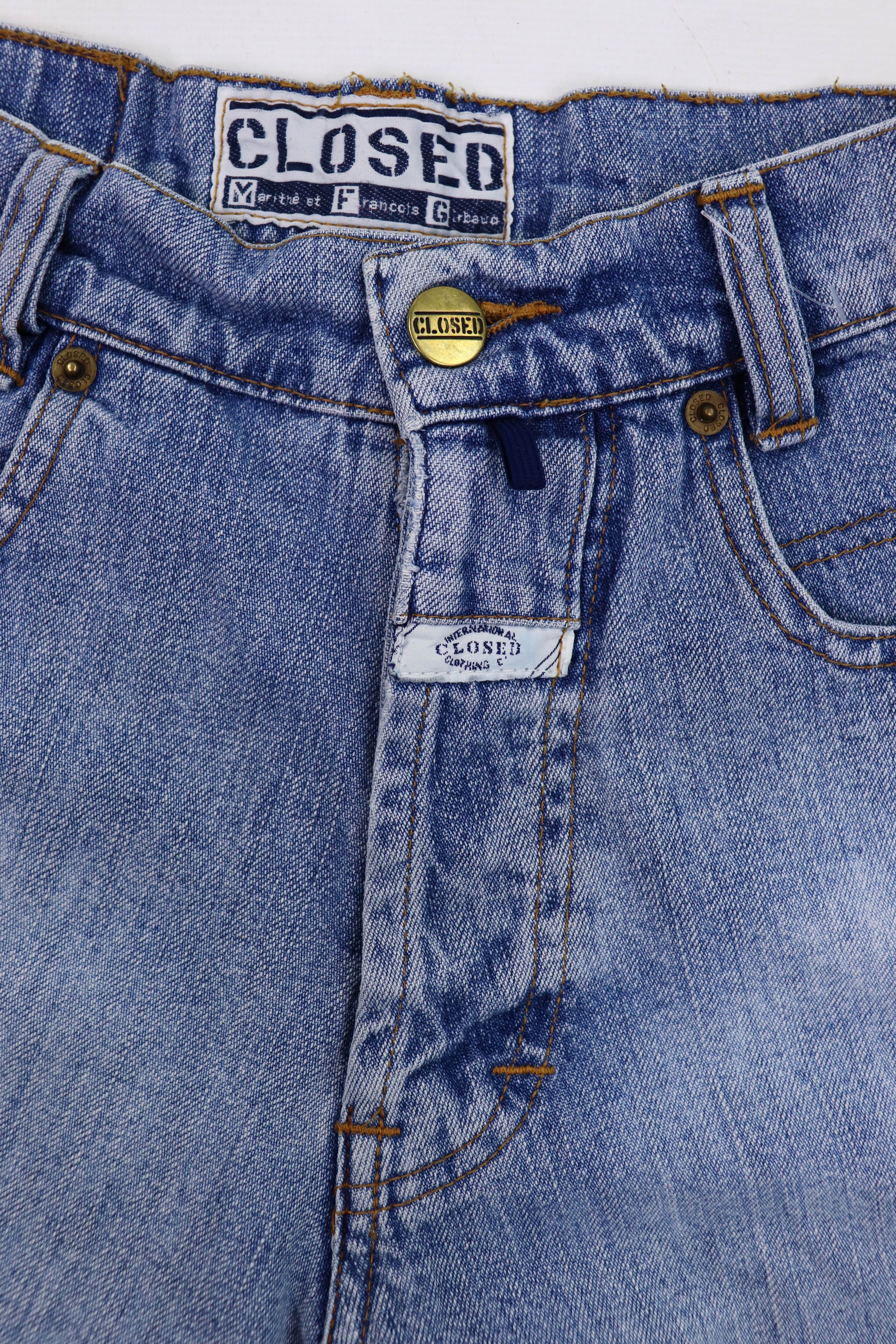 CLOSED × Marithe + Francois Girbaud Marithe + Francois Girbaud CLOSED Vintage Denim Jeans Shorts Size 27" / US 4 / IT 40 - 4 Thumbnail