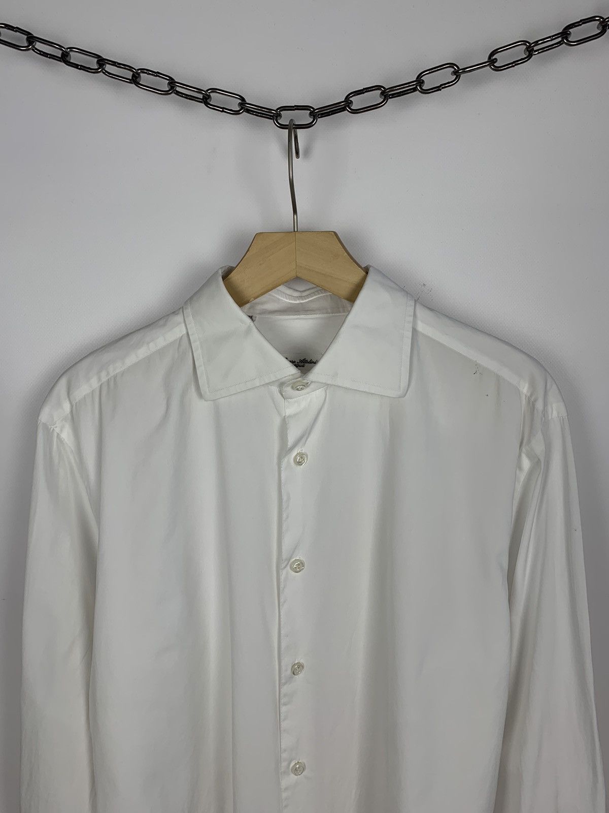 Cesare Attolini Cesare Attolini Napoli Classic Formal Dress Shirt Size 44 Size US S / EU 44-46 / 1 - 2 Thumbnail