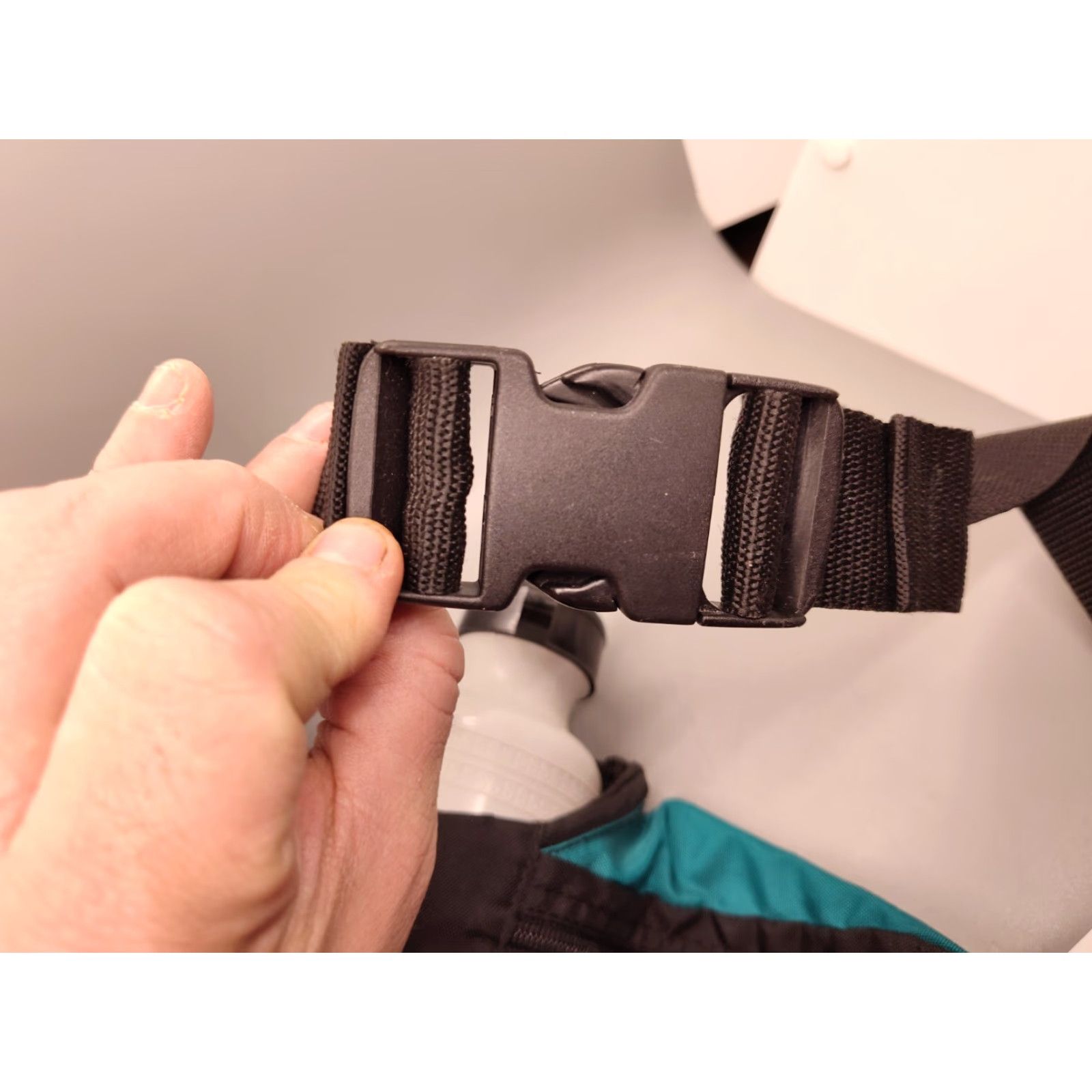 La Sportiva VINTAGE Sportiva Waist Bag Fanny Pack Bag Belt 32" 90s Black Unisex Adults Medium Men Women Size ONE SIZE - 6 Thumbnail