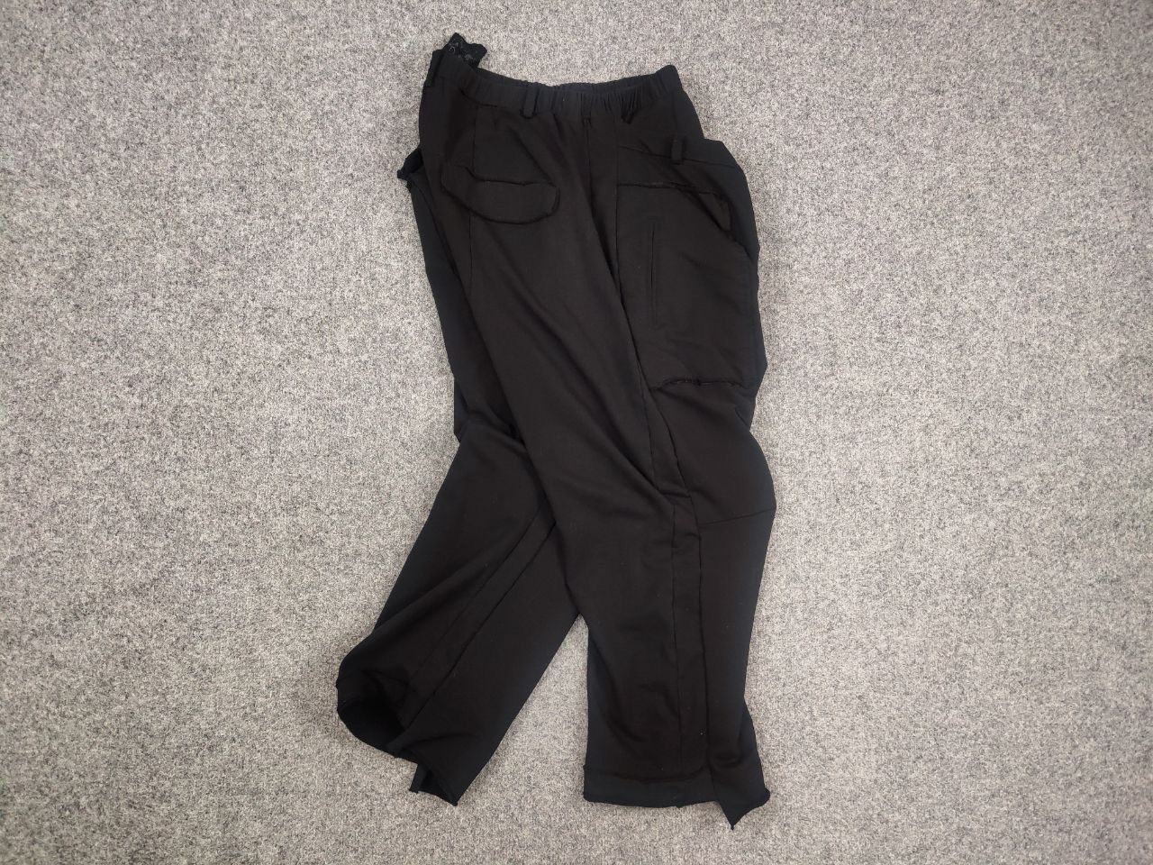 Other Barbara Speer Design Avant Garde Harem Black double Pants Size 32" / US 10 / IT 46 - 15 Thumbnail