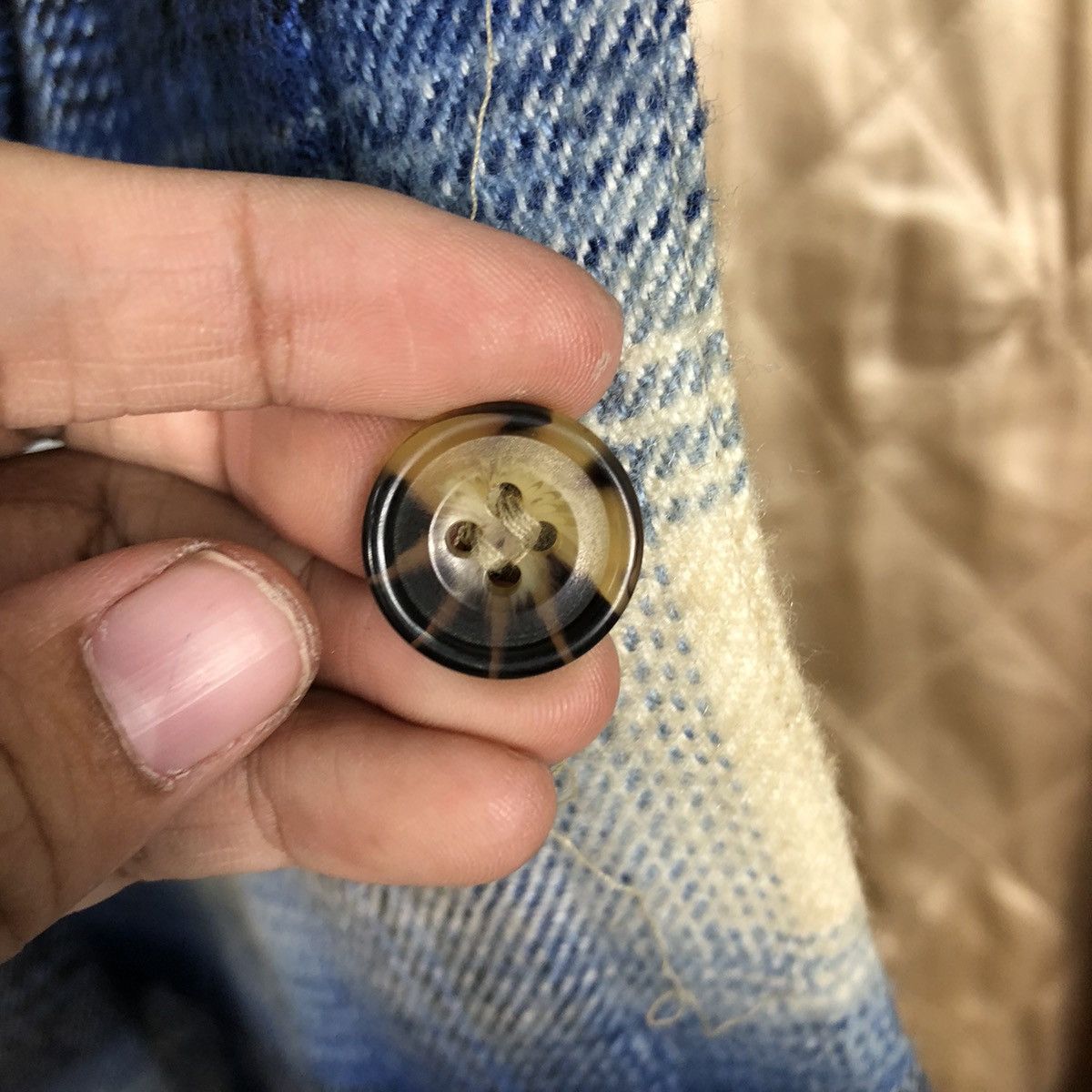 Japanese Brand 📌Vintage Chore Flannel Button Jacket Collins International Size US L / EU 52-54 / 3 - 17 Thumbnail