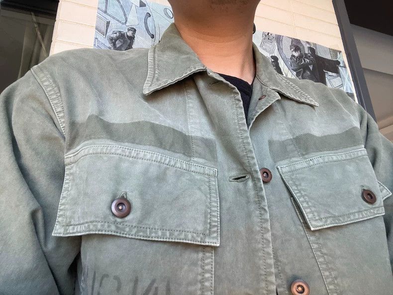 Visvim Visvim Cardwell Shirt in Army Green Color-2506 Size US M / EU 48-50 / 2 - 4 Thumbnail