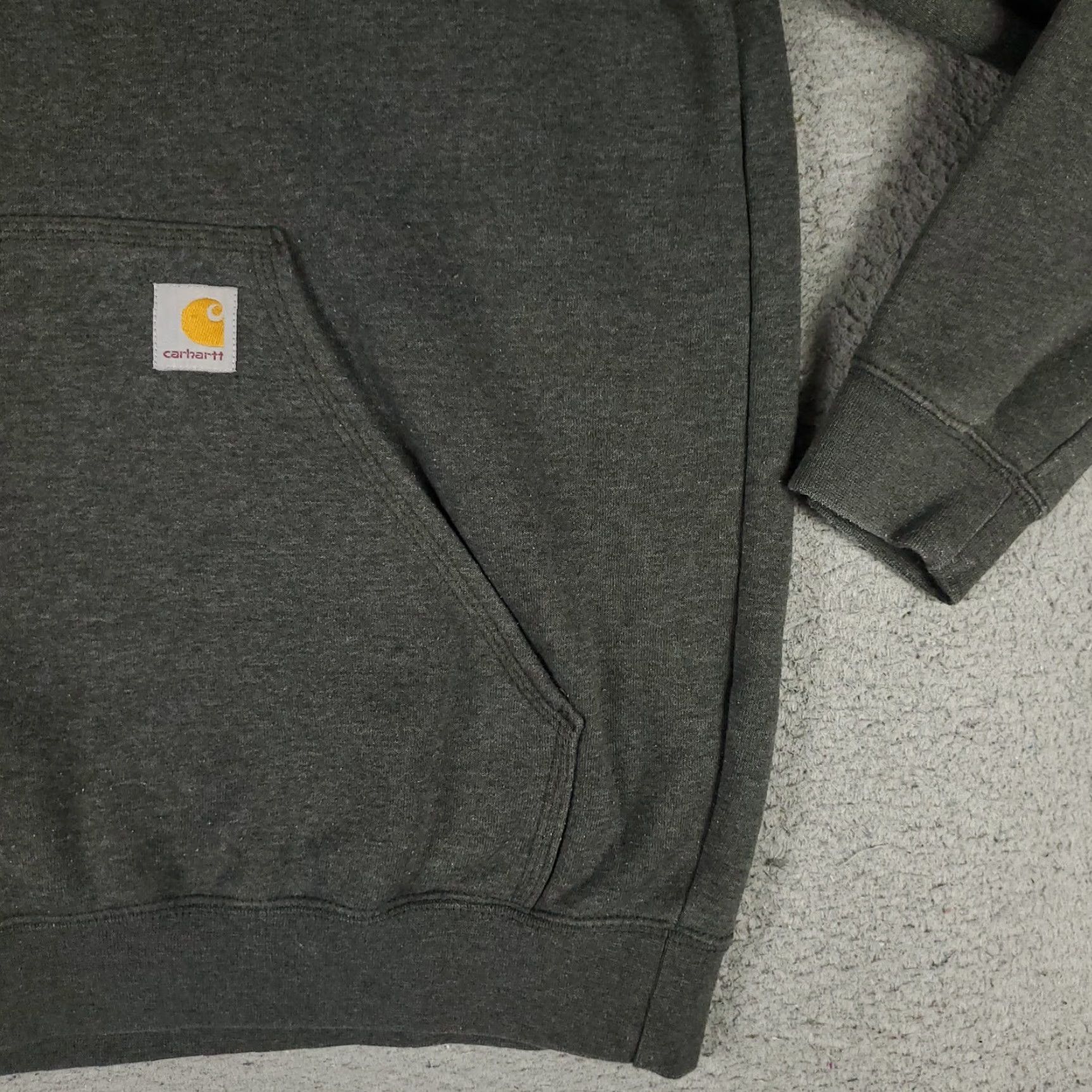 Carhartt Carhartt Hoodie Size Large Gray Pullover Sweatshirt Sweater Mens Size US L / EU 52-54 / 3 - 5 Thumbnail