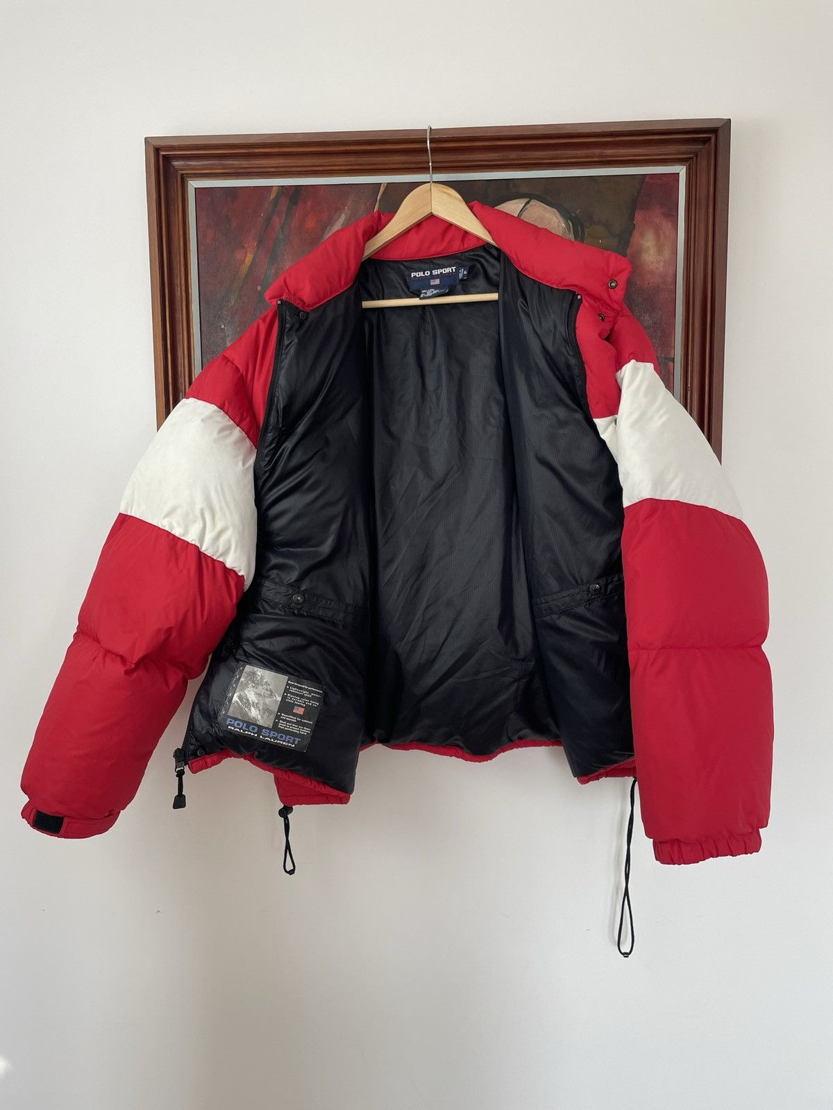 Vintage 90s Ralph Lauren Polo Sport Puffer Down Jacket