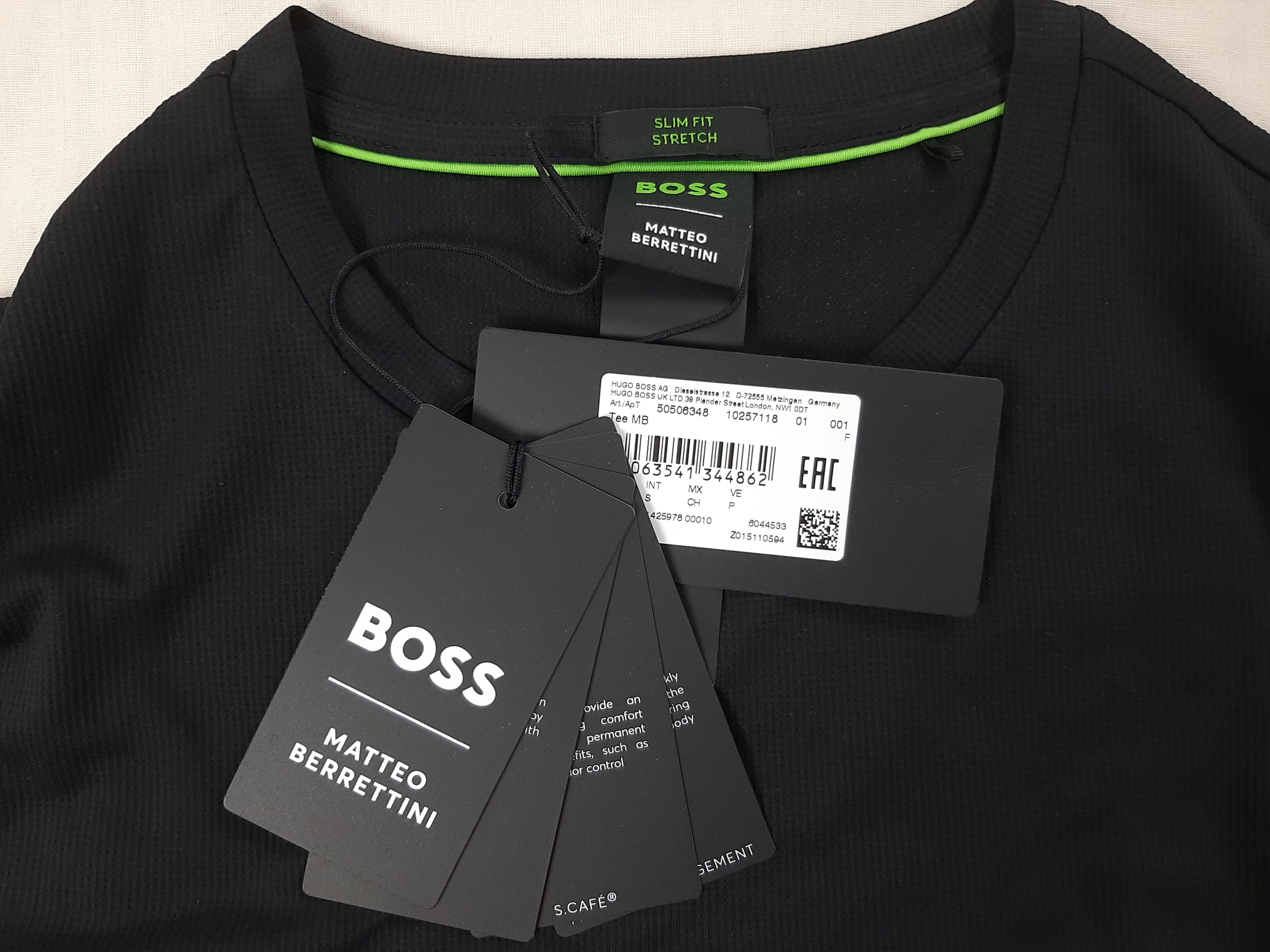 Hugo Boss Hugo Boss x Matteo Berrettini Waffle-Fabric T-shirt Size S Size US S / EU 44-46 / 1 - 8 Thumbnail