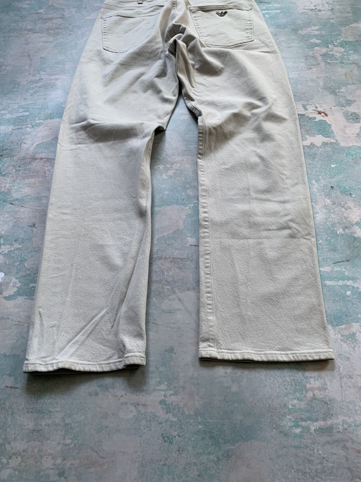Armani Armani Jeans Y2K Eco-Wash Casual Denim Pants Hype 2000s Size US 34 / EU 50 - 19 Thumbnail
