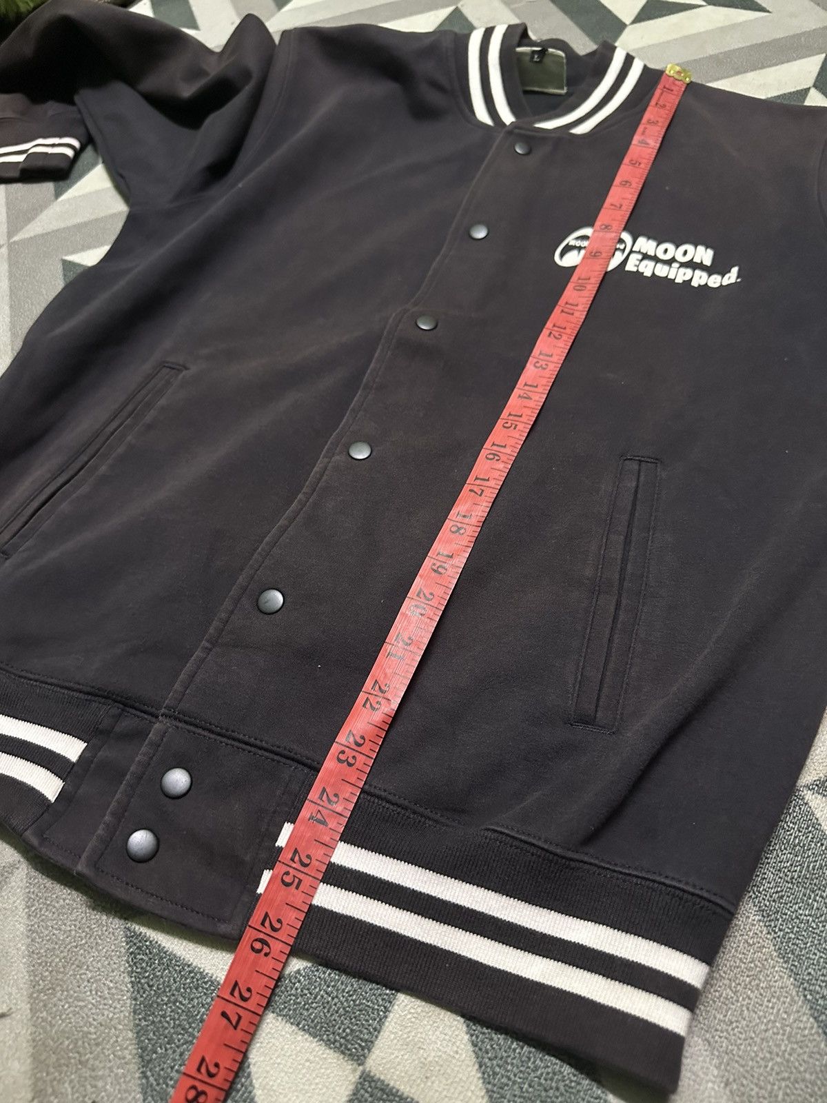 Vintage MOON Equipped Logo Stadium Jacket Arrival Notice Size US L / EU 52-54 / 3 - 10 Thumbnail