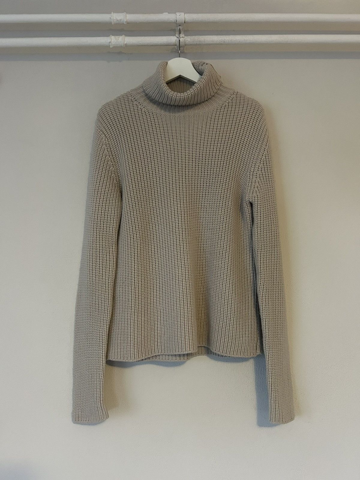 Prada × Raf Simons Last price! Prada jacquard wool turtleneck AW21