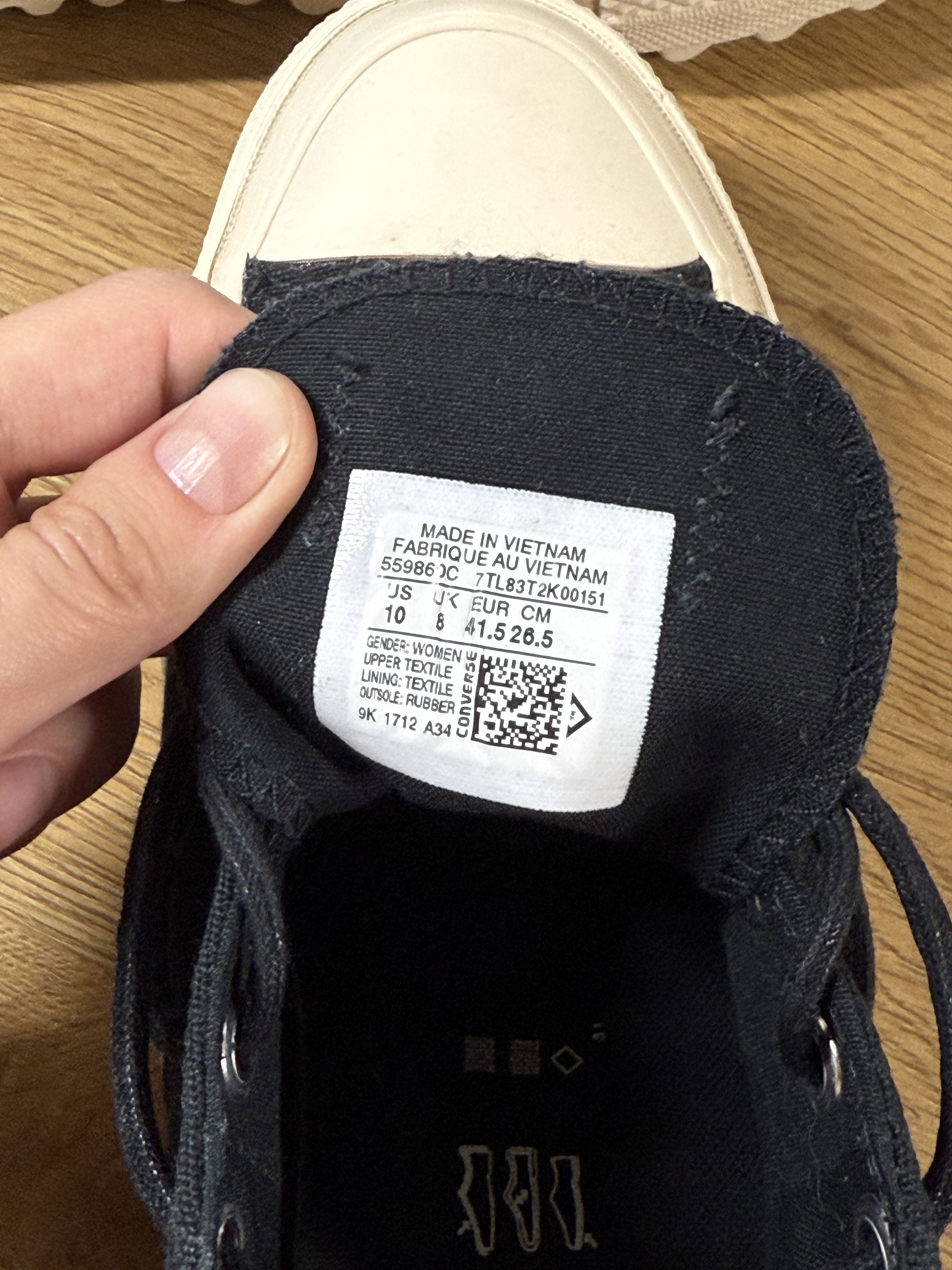Converse Women's Converse Chuck Taylor All Star Lift Ripple Size US 10 / IT 40 - 5 Thumbnail
