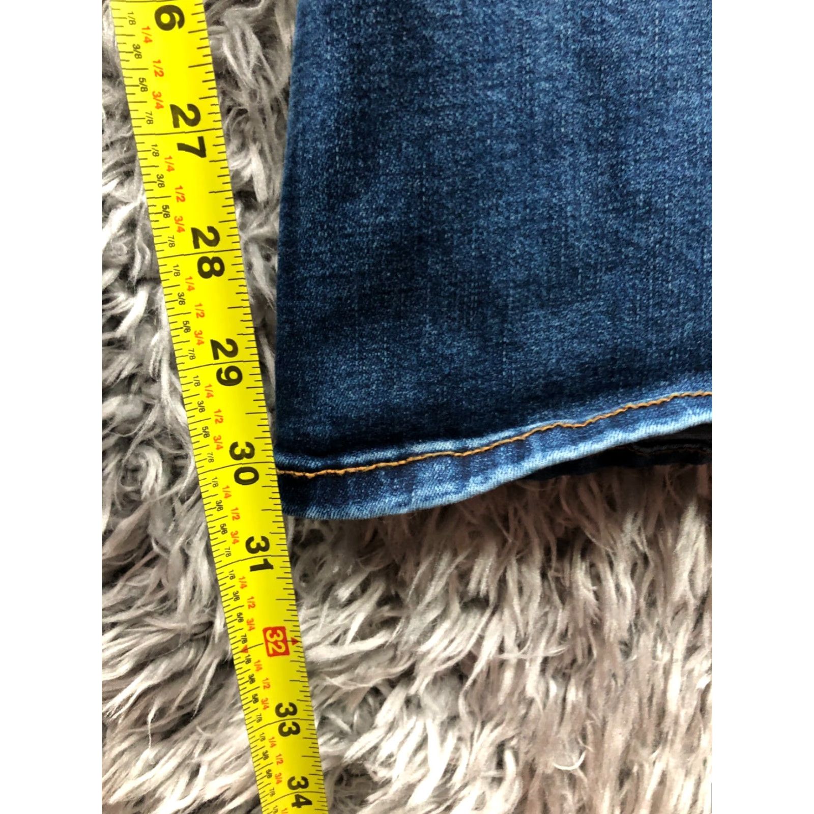 Vintage Falls Creek High Rise Flare Jeans Size 14 Womens Medium Wash Blue Size 36" / US 14 / IT 50 - 3 Thumbnail
