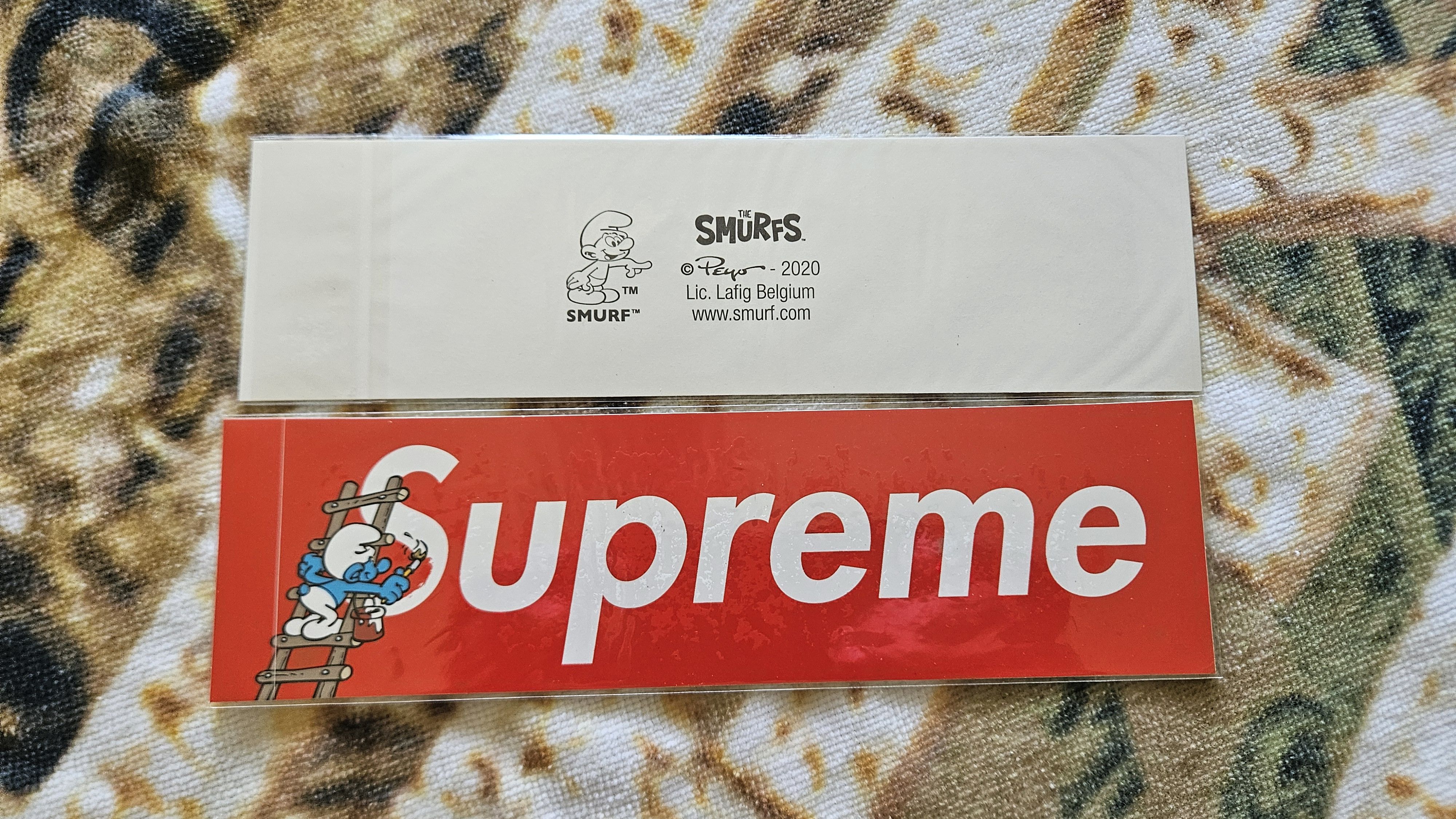 Supreme Supreme Smurf Box Logo Stickers SS20 Size ONE SIZE - 2 Thumbnail