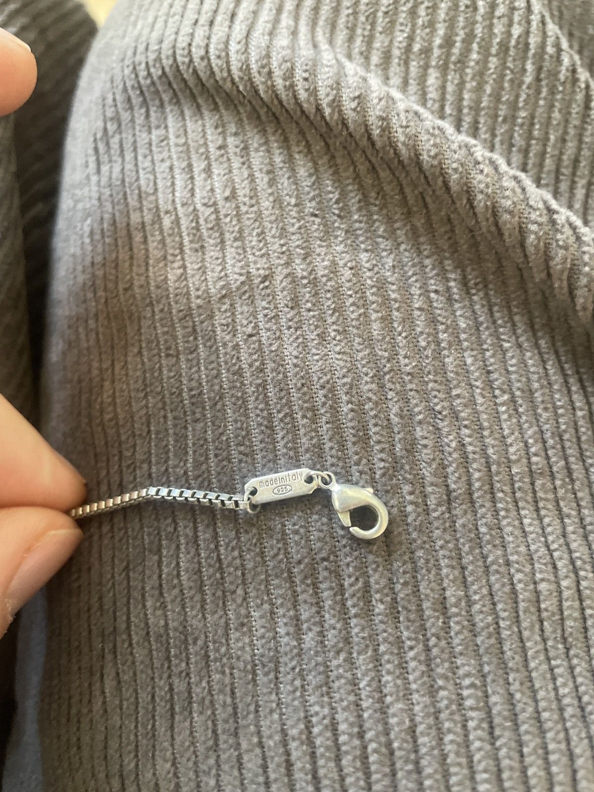 Gucci Gucci S/S07 Bamboo Cross Necklace Silver 925 Size ONE SIZE - 4 Thumbnail