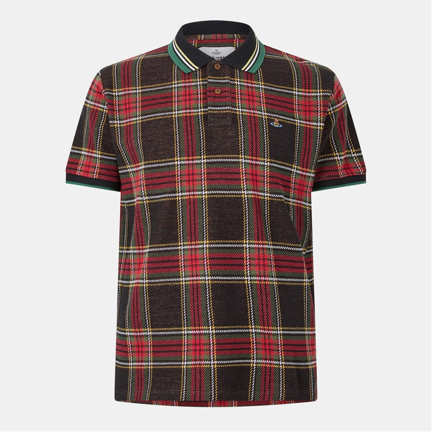 Vivienne Westwood o1g2r1mq0526 Short Sleeve Polo Shirt in Multicolor Size US XXL / EU 58 / 5 - 1 Thumbnail