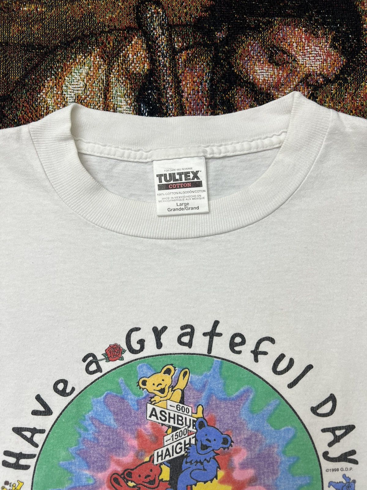 Grateful Dead Vintage '98 Grateful Dead Haight & Ashbury Tee Size US L / EU 52-54 / 3 - 5 Thumbnail