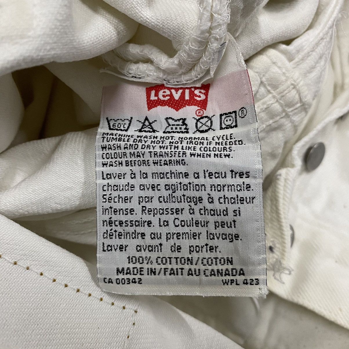 Levi's × Vintage Vintage Levis 501 Made jn Canada Size US 29 - 9 Thumbnail