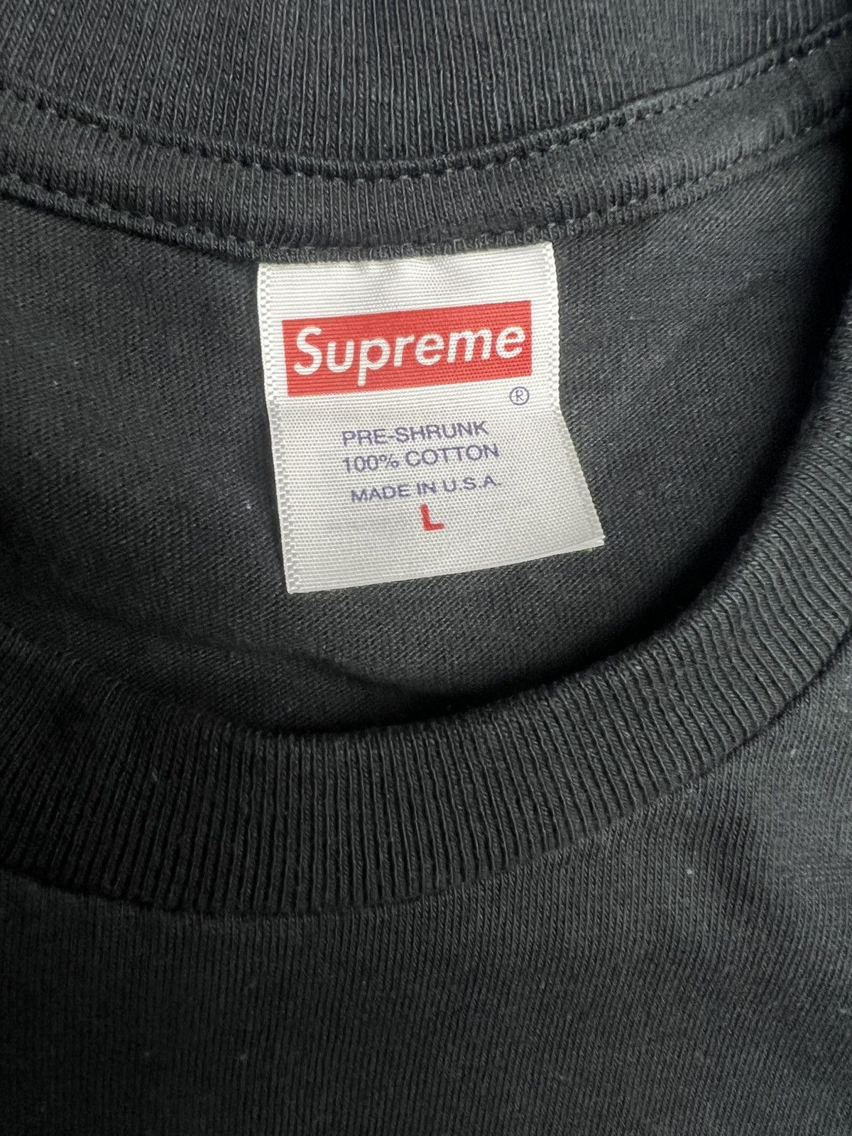 Supreme Supreme Backwards T-Shirt Size US L / EU 52-54 / 3 - 3 Thumbnail