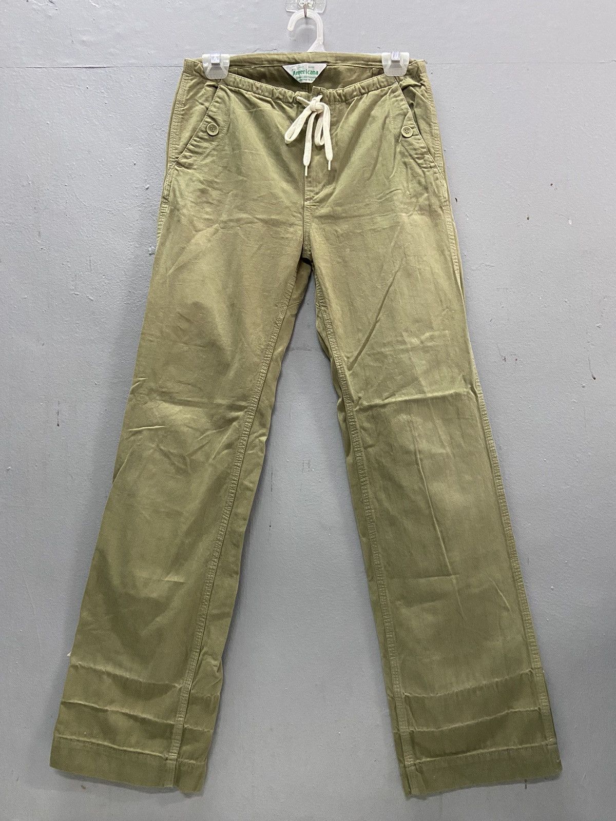Japanese Brand VINTAGE UNION MADE AMERICANA KHAKI PANTS Size US 28 / EU 44 - 1 Thumbnail