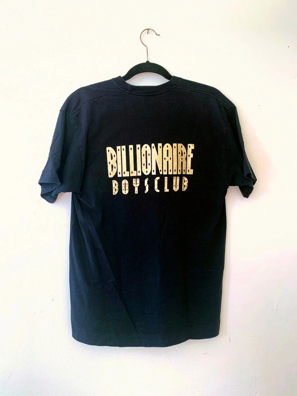 Billionaire Boys Club Black/Gold Astronaut T-Shirt - Size Large - Japan - 2008 Size US L / EU 52-54 / 3 - 2 Thumbnail