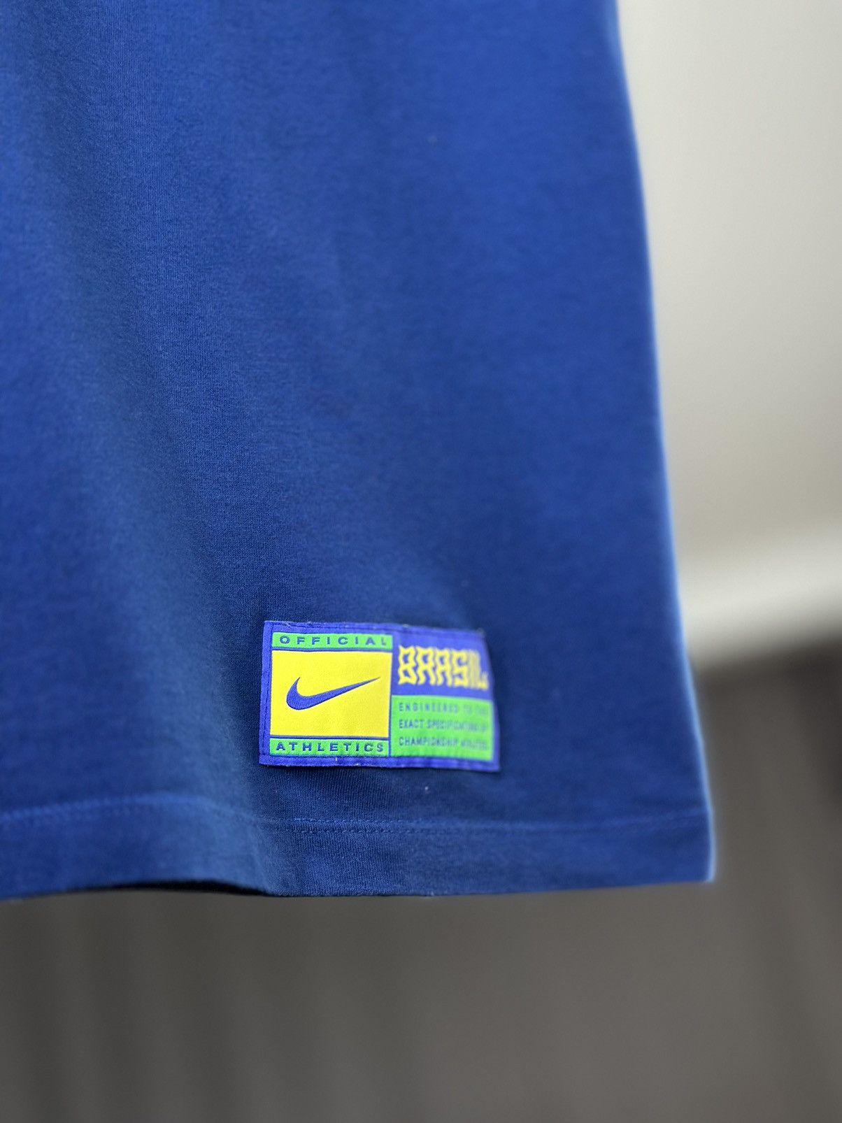 Nike Vintage Nike Brazil Polo t-shirt Blokcore Jersey Soccer Ney Size US M / EU 48-50 / 2 - 4 Thumbnail