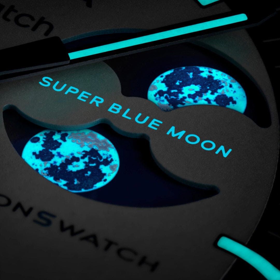 Swatch MISSION TO THE SUPER BLUE MOONPHASE SO33N700 Size ONE SIZE - 4 Thumbnail