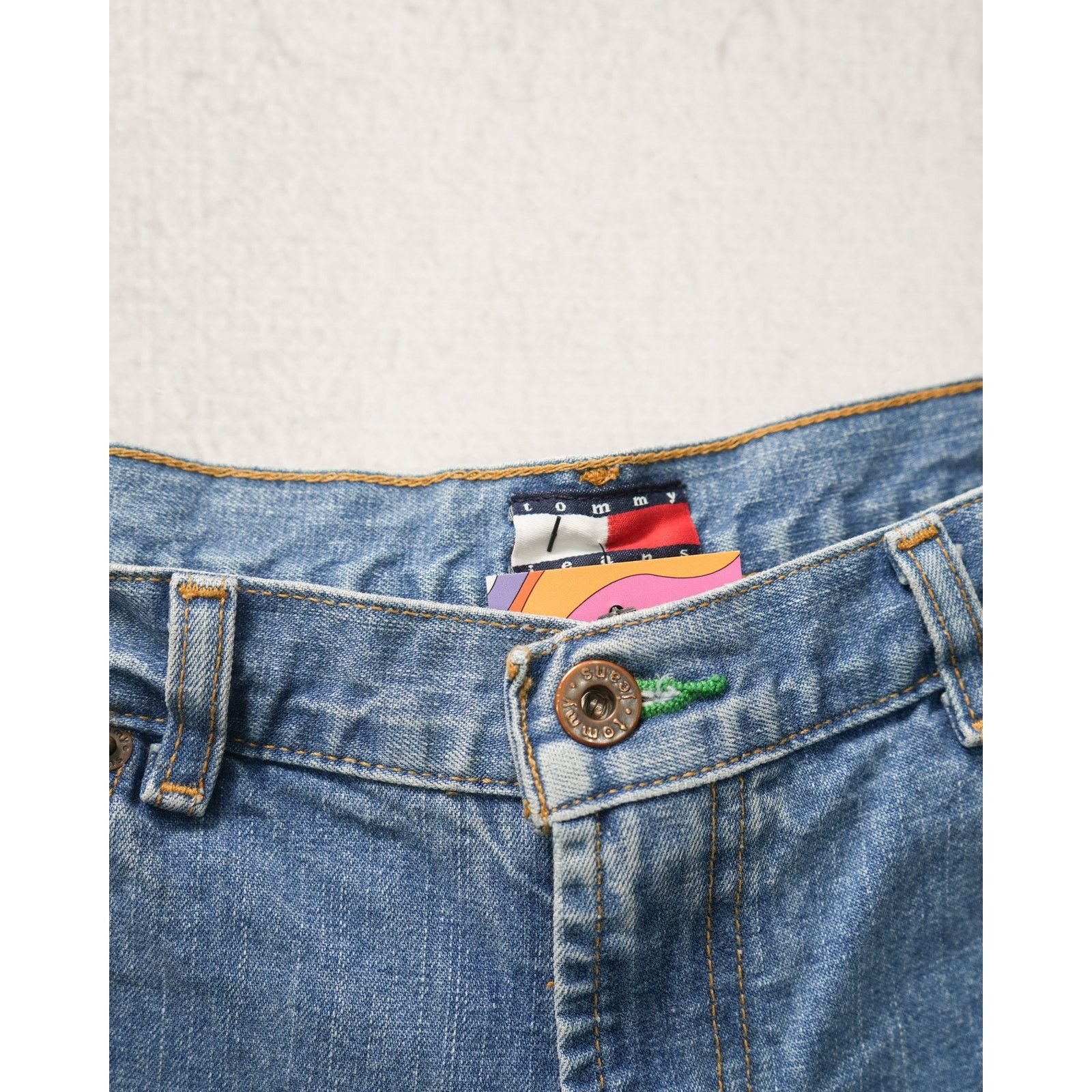 Tommy Hilfiger Vintage 90s Tommy Hilfiger Wide Leg Jeans - Women's 32Wx29L Size 32" / US 10 / IT 46 - 3 Thumbnail
