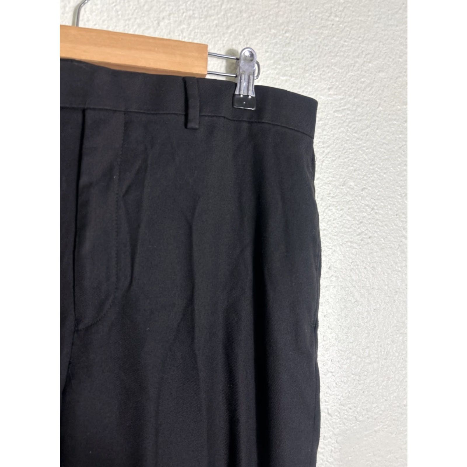 Ralph Lauren Lauren Ralph Lauren Dress Pants Black Mens Size 34x32 Polyester Rayon Blend Regular Inseam 32 Size US 34 / EU 50 - 5 Thumbnail