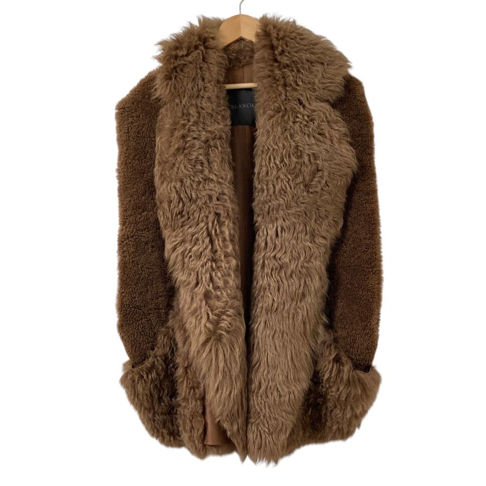 Other Other Blancha Shearling Vest Fur Outerwear DUTY FREE for USA Size ONE SIZE - 1 Thumbnail