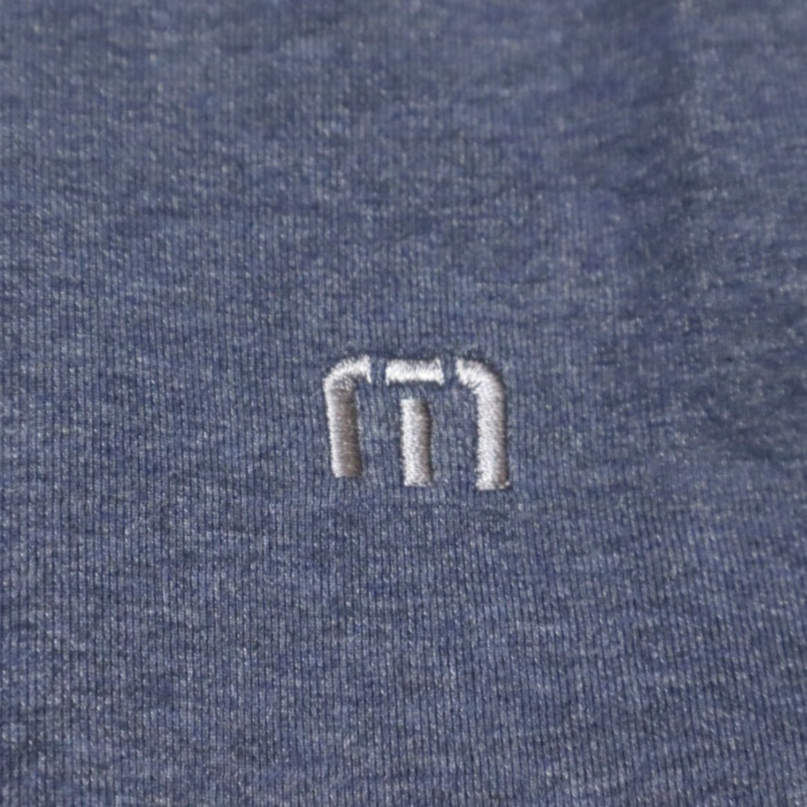 TravisMathew Travis Mathew Knit 1/4 Zip Pullover Navy Shirt Mens XL Mock Long Sleeve High Stretch Sweater Size US XL / EU 56 / 4 - 6 Thumbnail