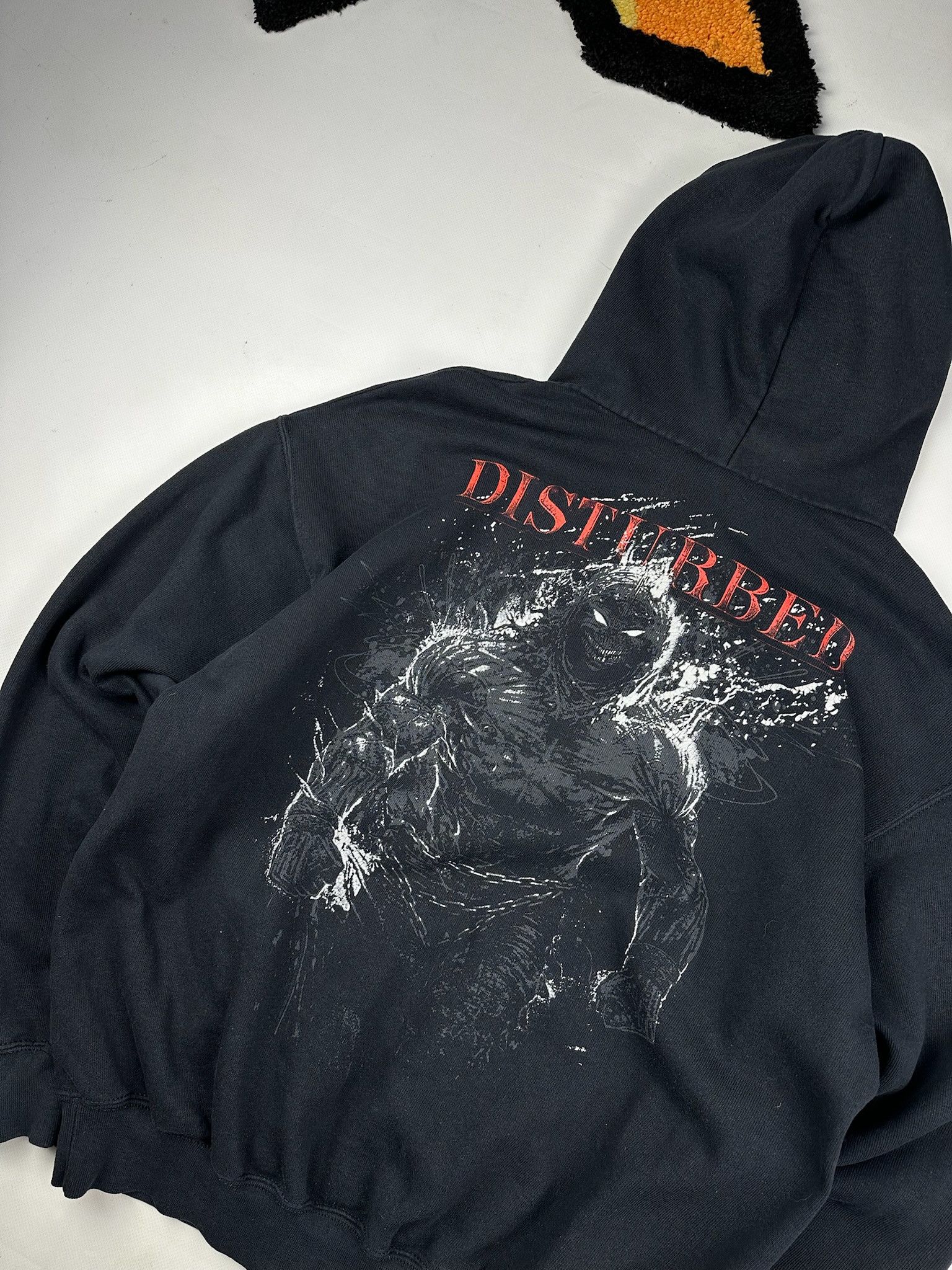 Band Tees Vintage Disturbed Band Black Hoodie (System of a Down) Size US M / EU 48-50 / 2 - 8 Thumbnail